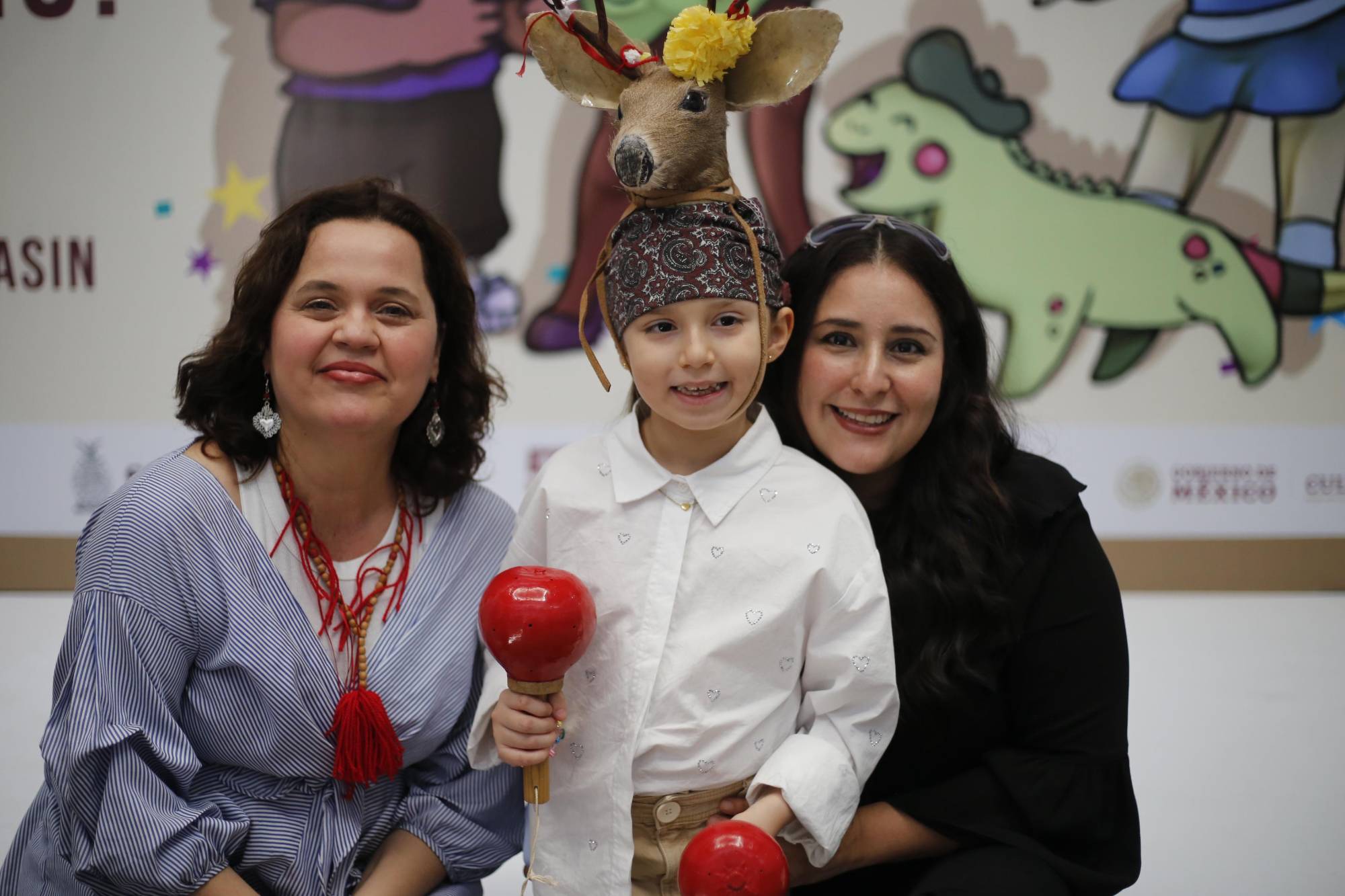 $!Georgina Martínez, Sarah Sepúlveda e Isayana Sepúlveda.