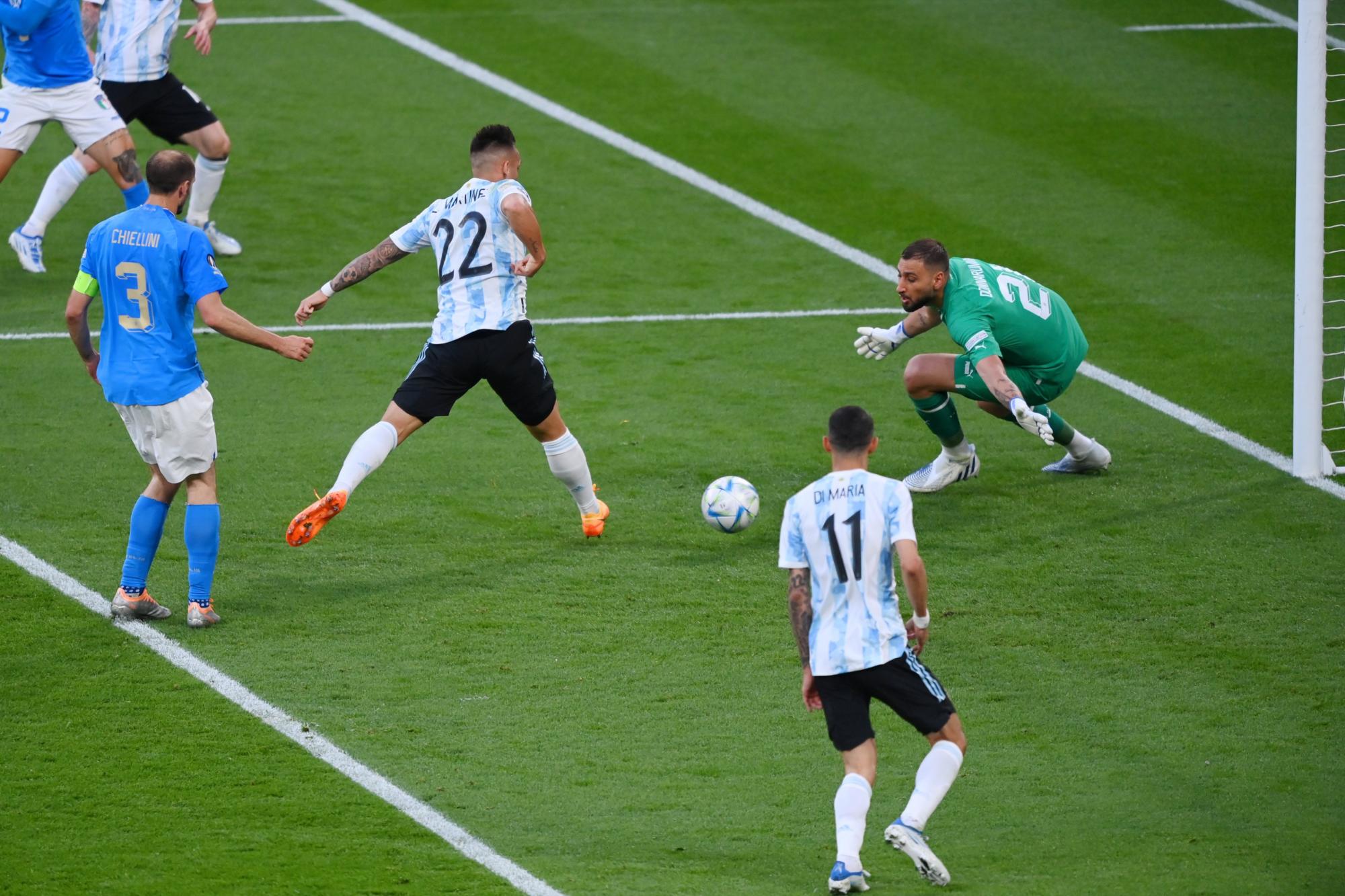 $!Argentina festeja en la Finalissima tras derrotar a Italia