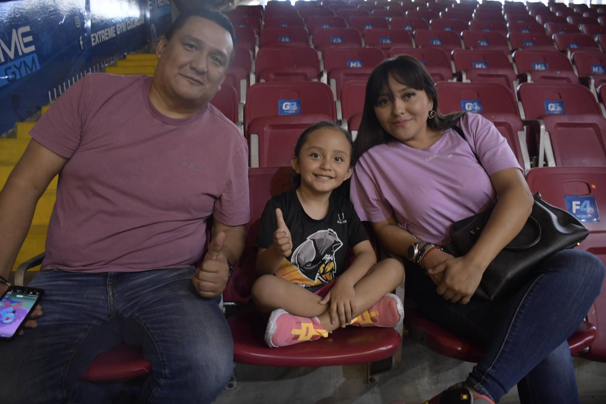 $!Gustavo Ponce, María José Ponce y Larissa Maya.