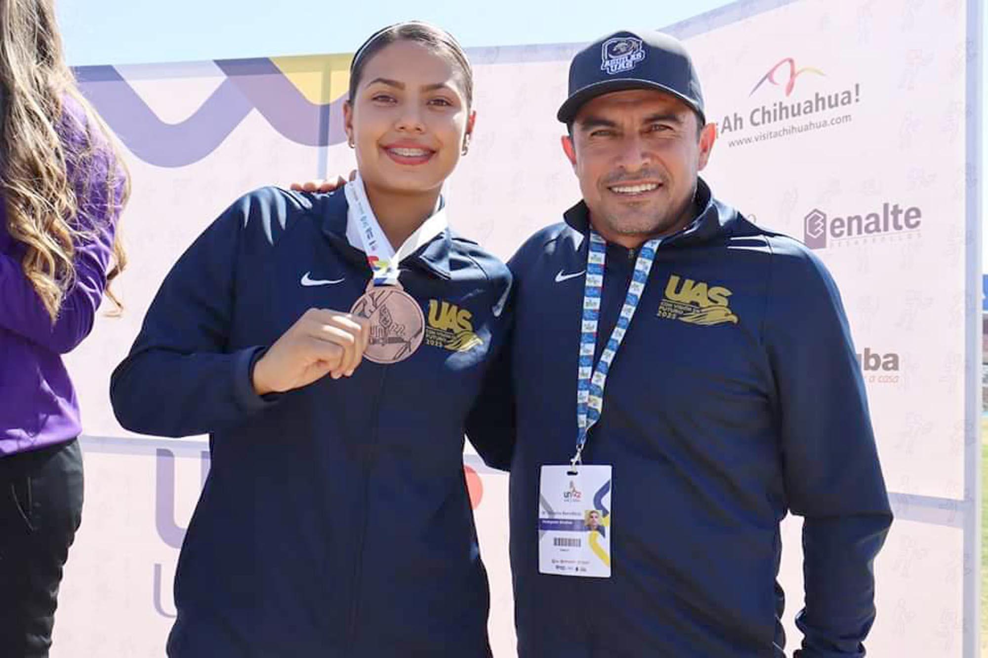 $!Paulina Cázarez Carrasco se prepara para el Campeonato Nacional de Primera Fuerza
