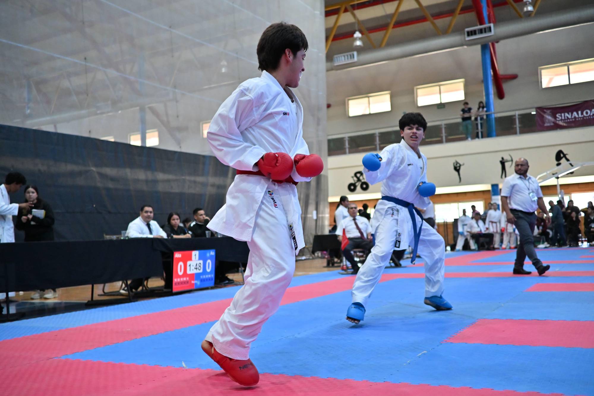 $!Se coronan siete porteños campeones estatales en karate
