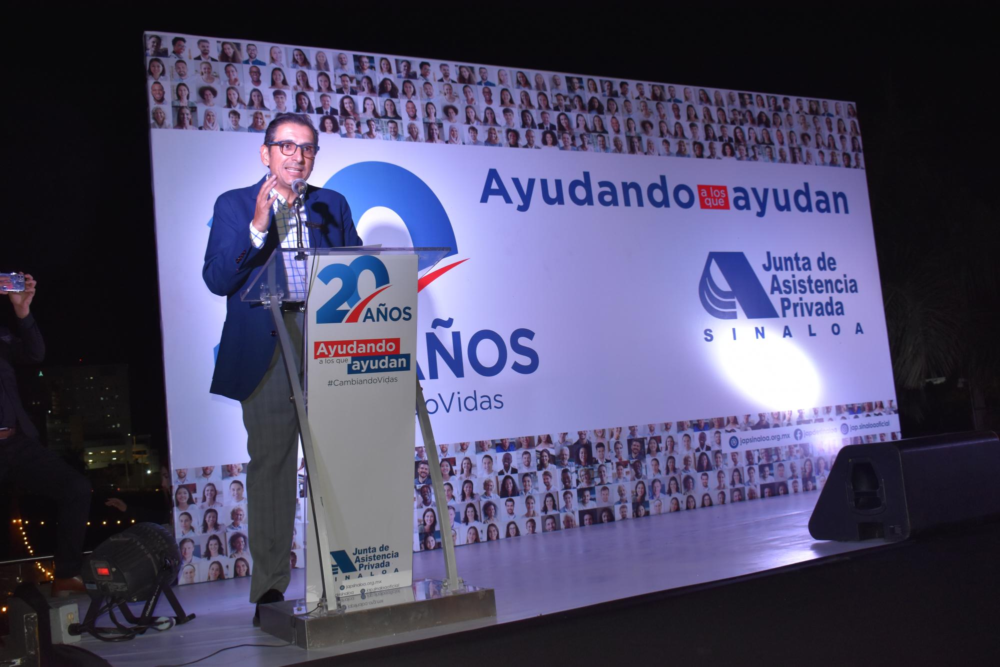 $!Celebra la Junta de Asistencia Privada de Sinaloa 20 años de existencia