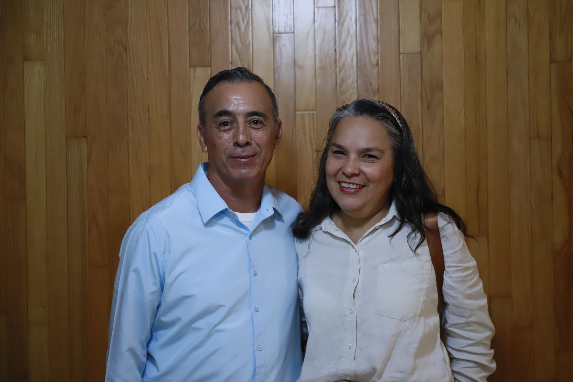 $!Luis Fernando Jiménez y Silvia Vega.