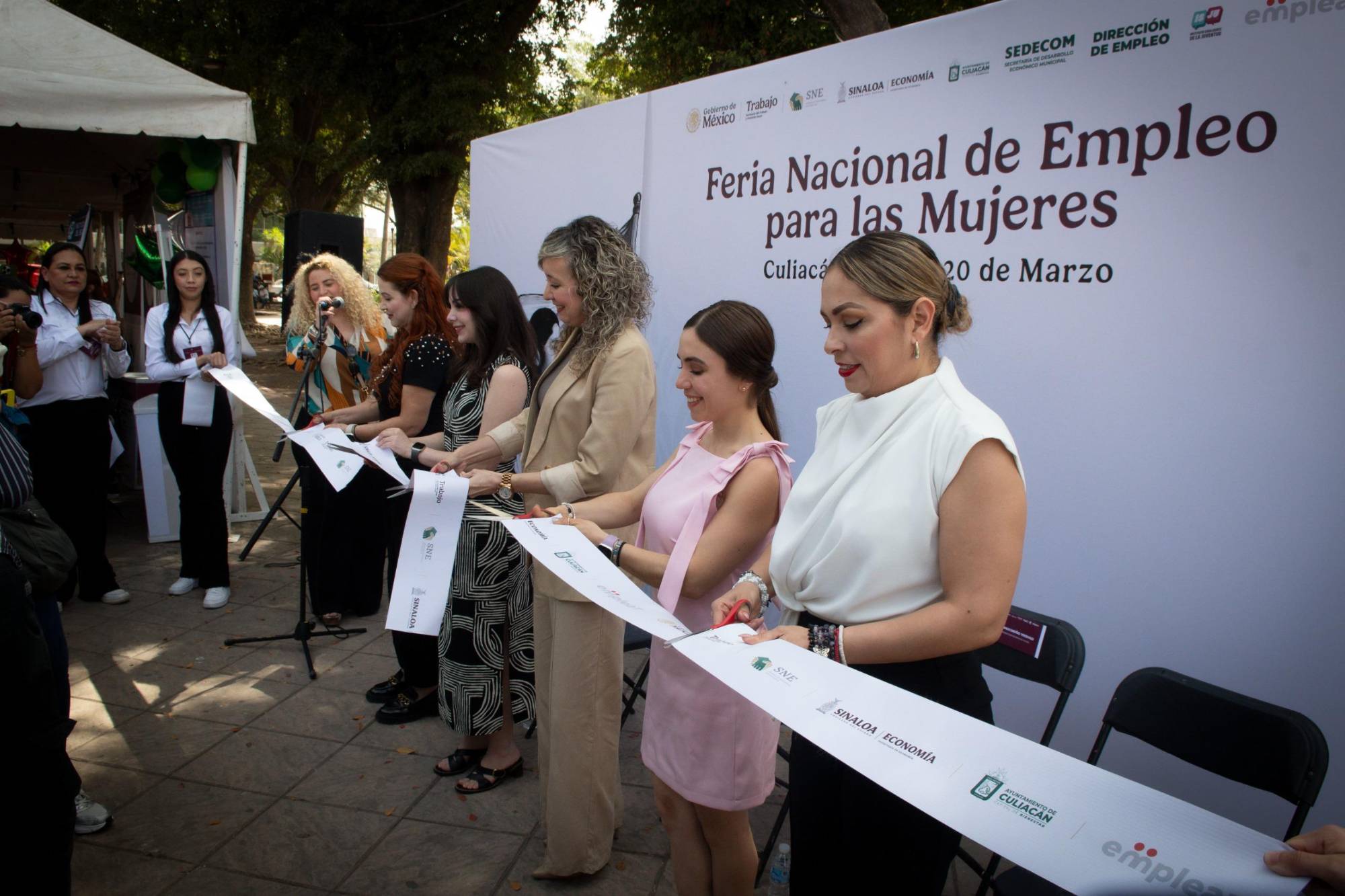 $!Ofrecen más de 500 vacantes en Feria Nacional de Empleo para la Mujer 2025 en Culiacán
