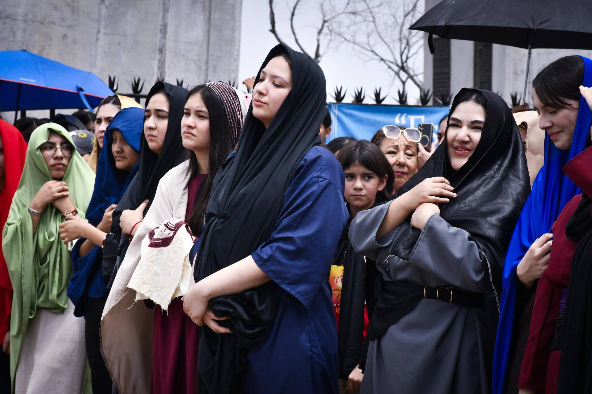 $!Culiacán presencia el camino a la cruz de Cristo con una escenificación juvenil