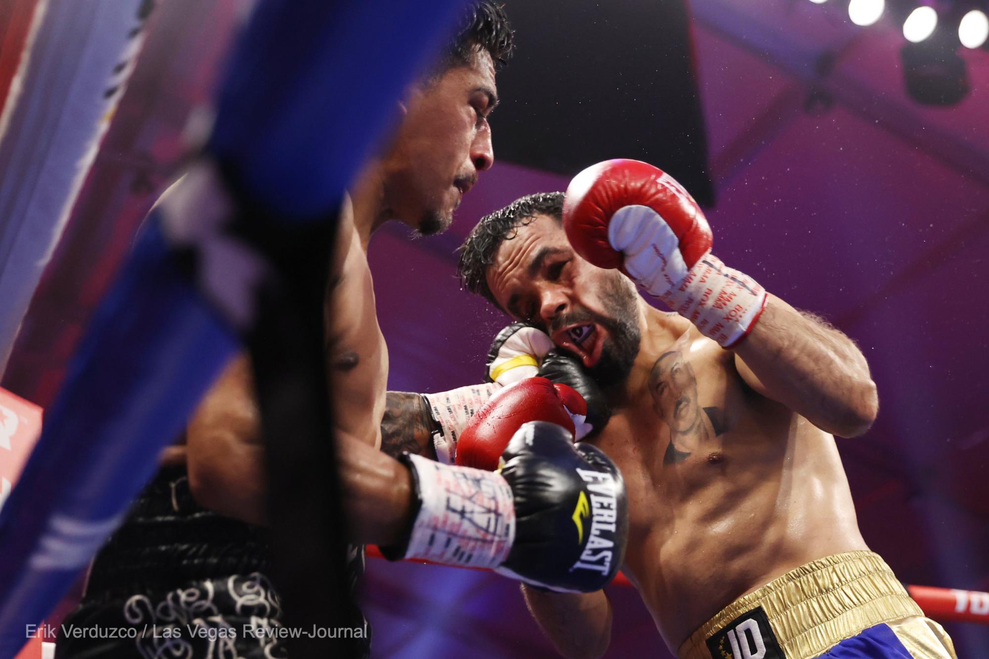 $!Cae el boxeador culichi Edy Valencia en Las Vegas