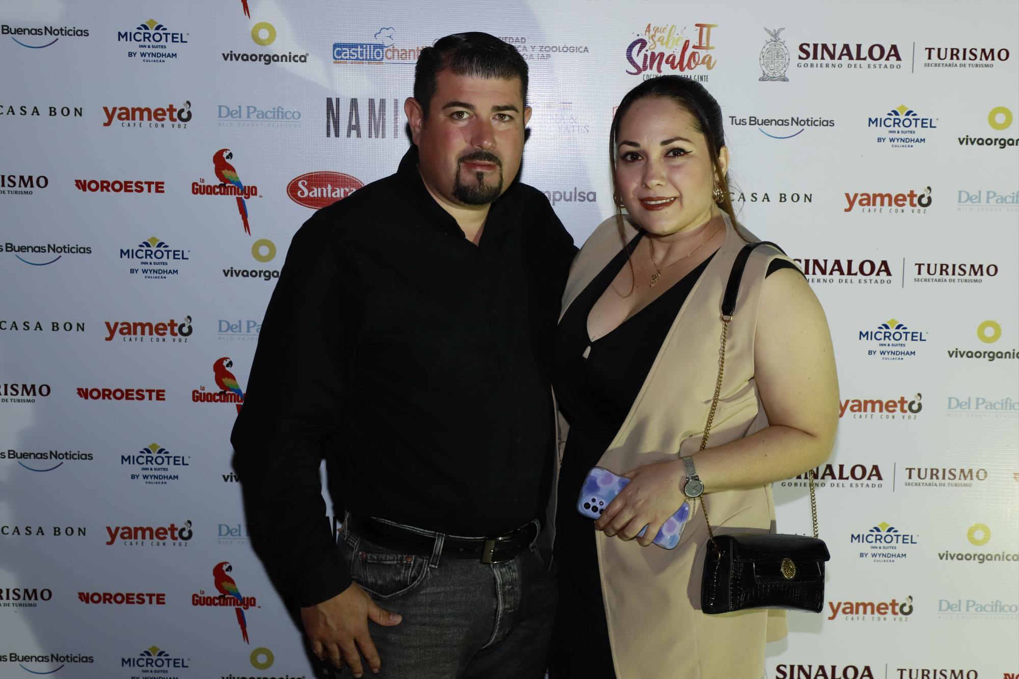 $!Isidro Gutiérrez y Mirna Gaxiola.