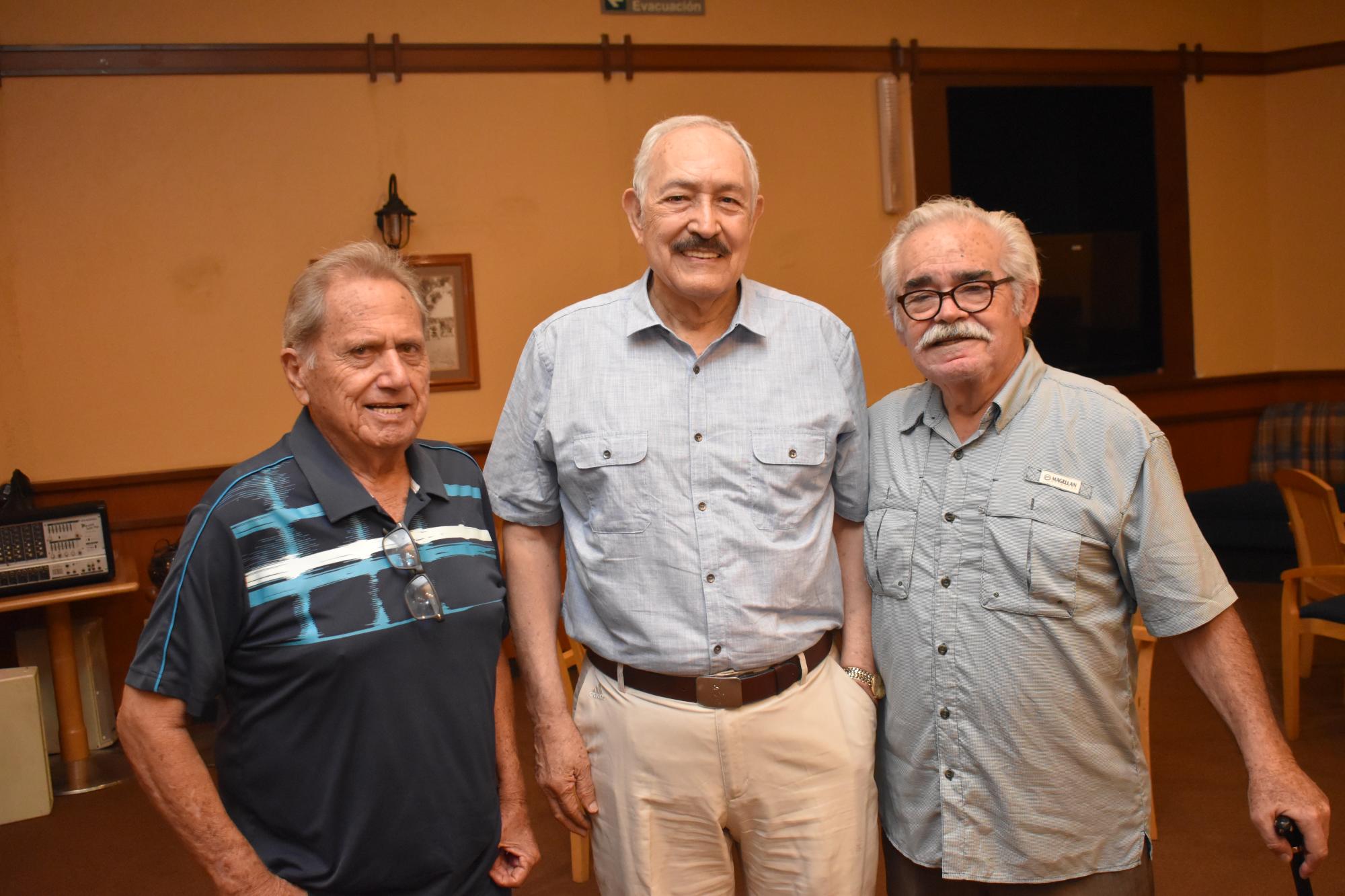 $!Pedro Medina, Alfredo Cobarrubias y TOmás Rochín.
