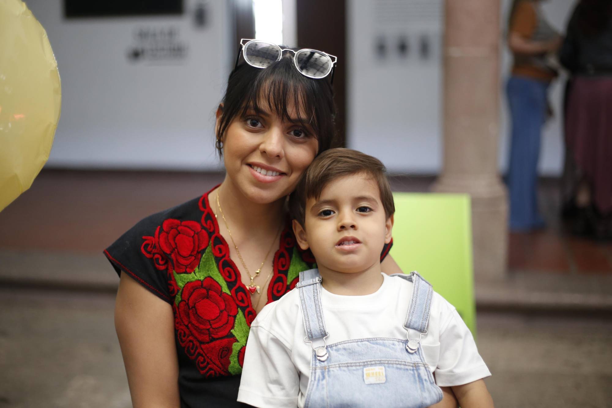 $!Paulina Zazueta con su pequeño Leonardo.