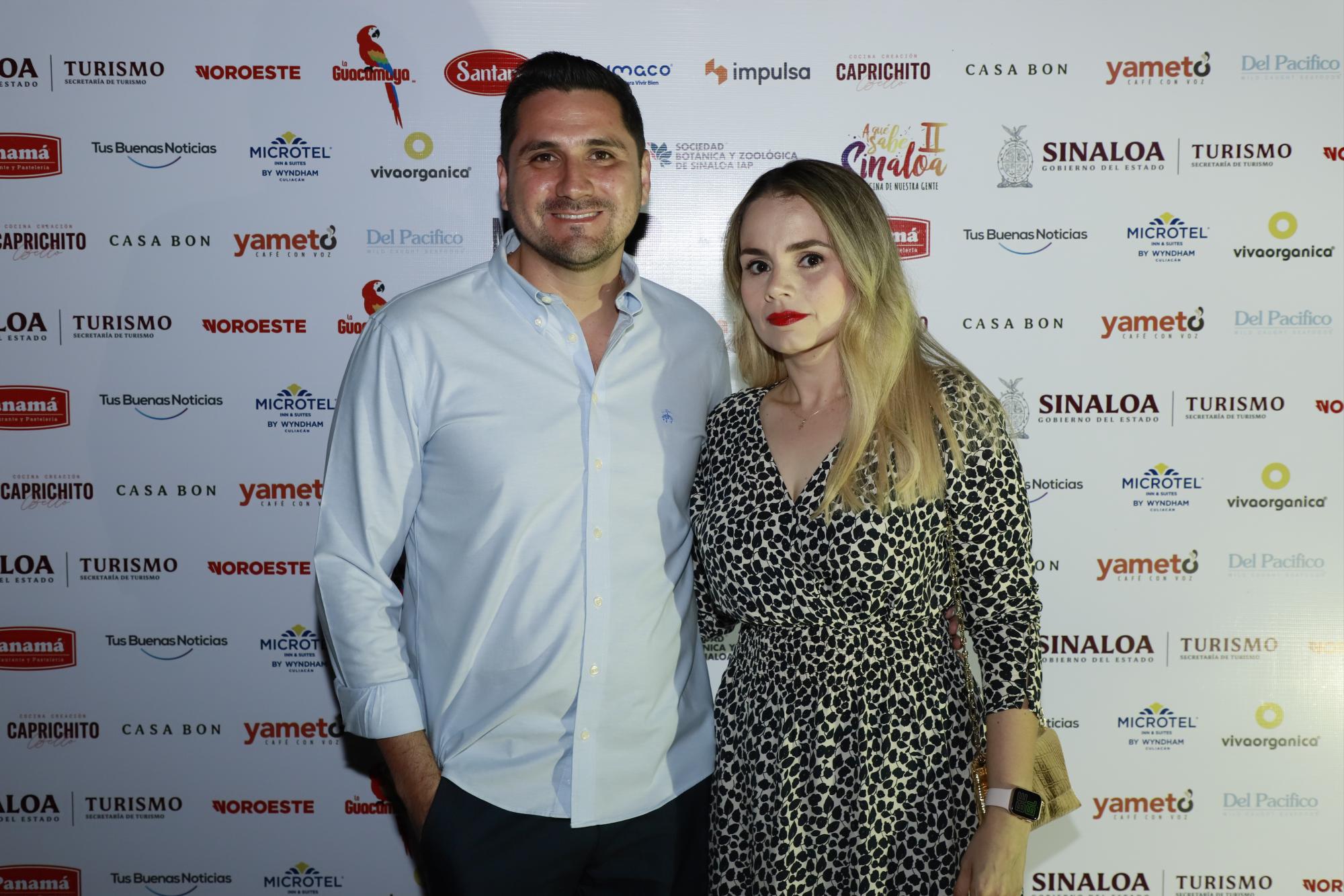 $!Zita Haas y Leobardo Acosta.