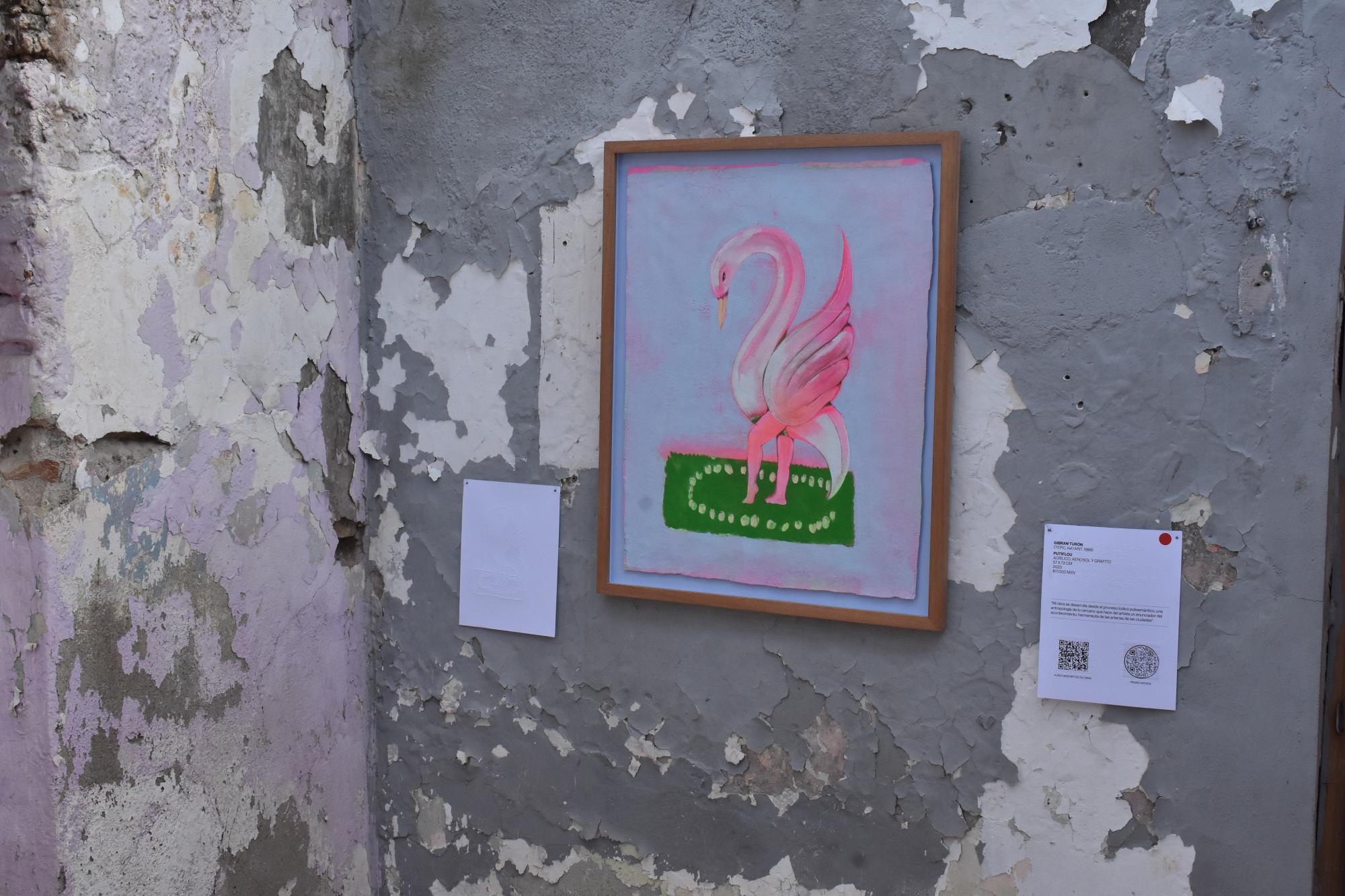 $!Artistas del Datemex comparten su trabajo en la feria de arte contemporáneo.