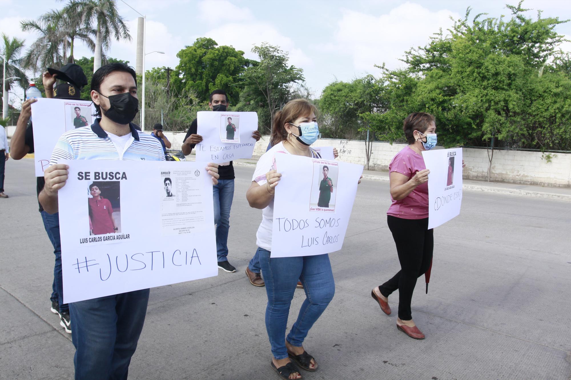 $!Manifestación por los desaparecidos.