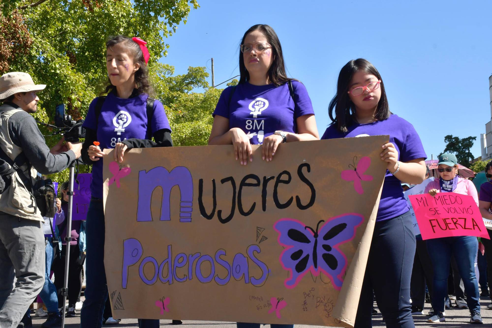 $!Encabezan mujeres en Culiacán marcha por desaparecidas, asesinadas y violentadas, este 8M