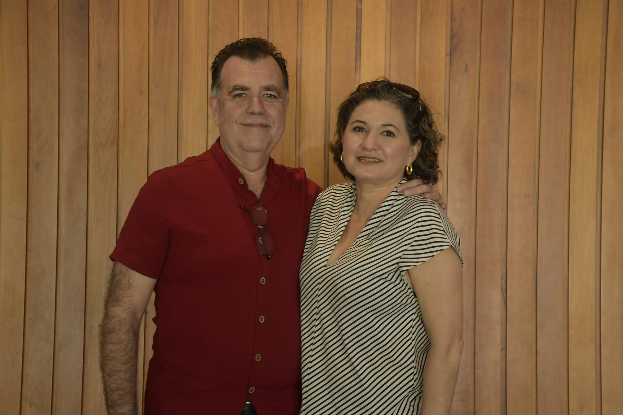 $!Abel Quijano y Lina Calderón.