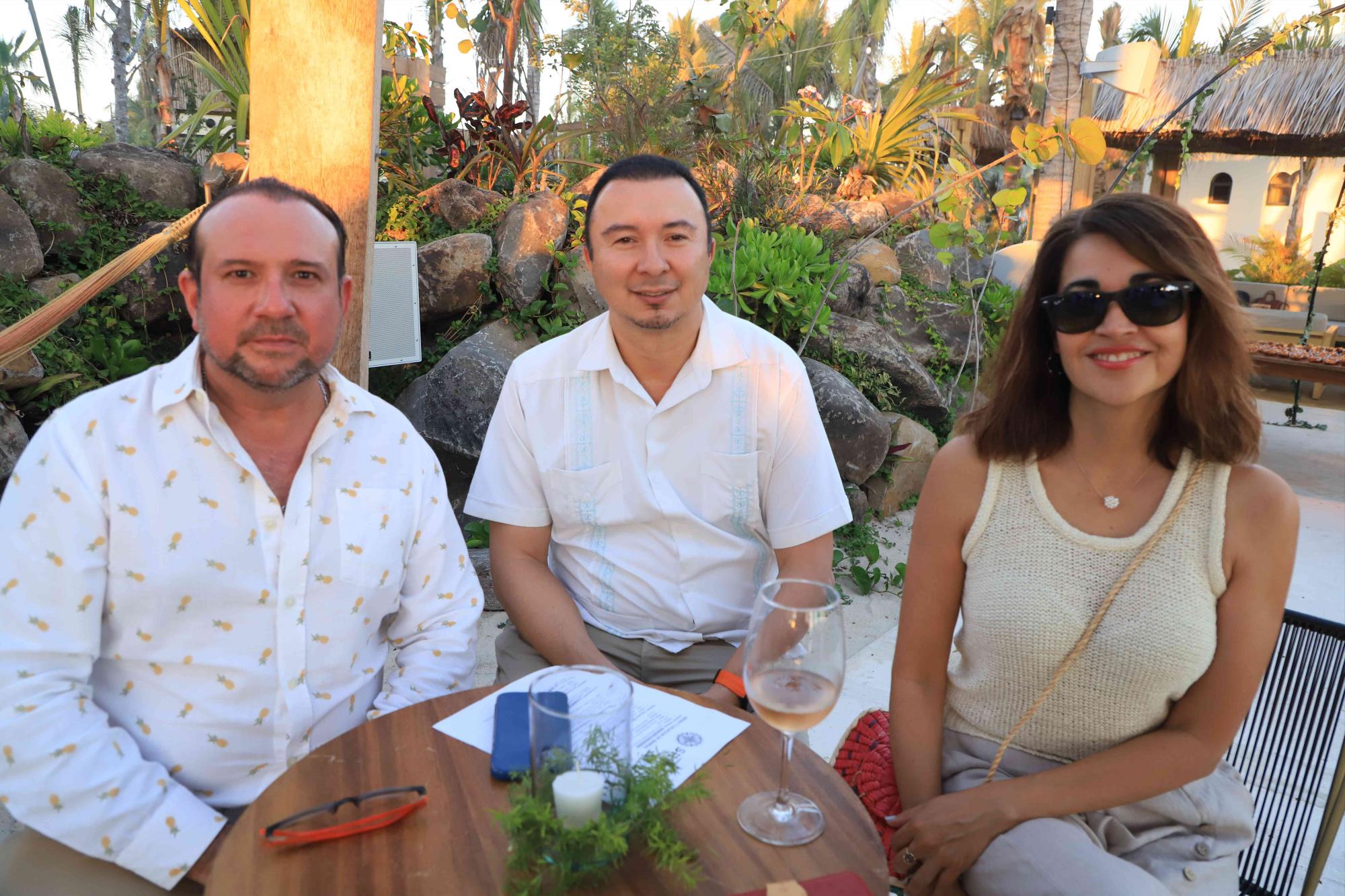 $!Francisco Lizárraga, José Ramón Manguart y Verónica Hernández.