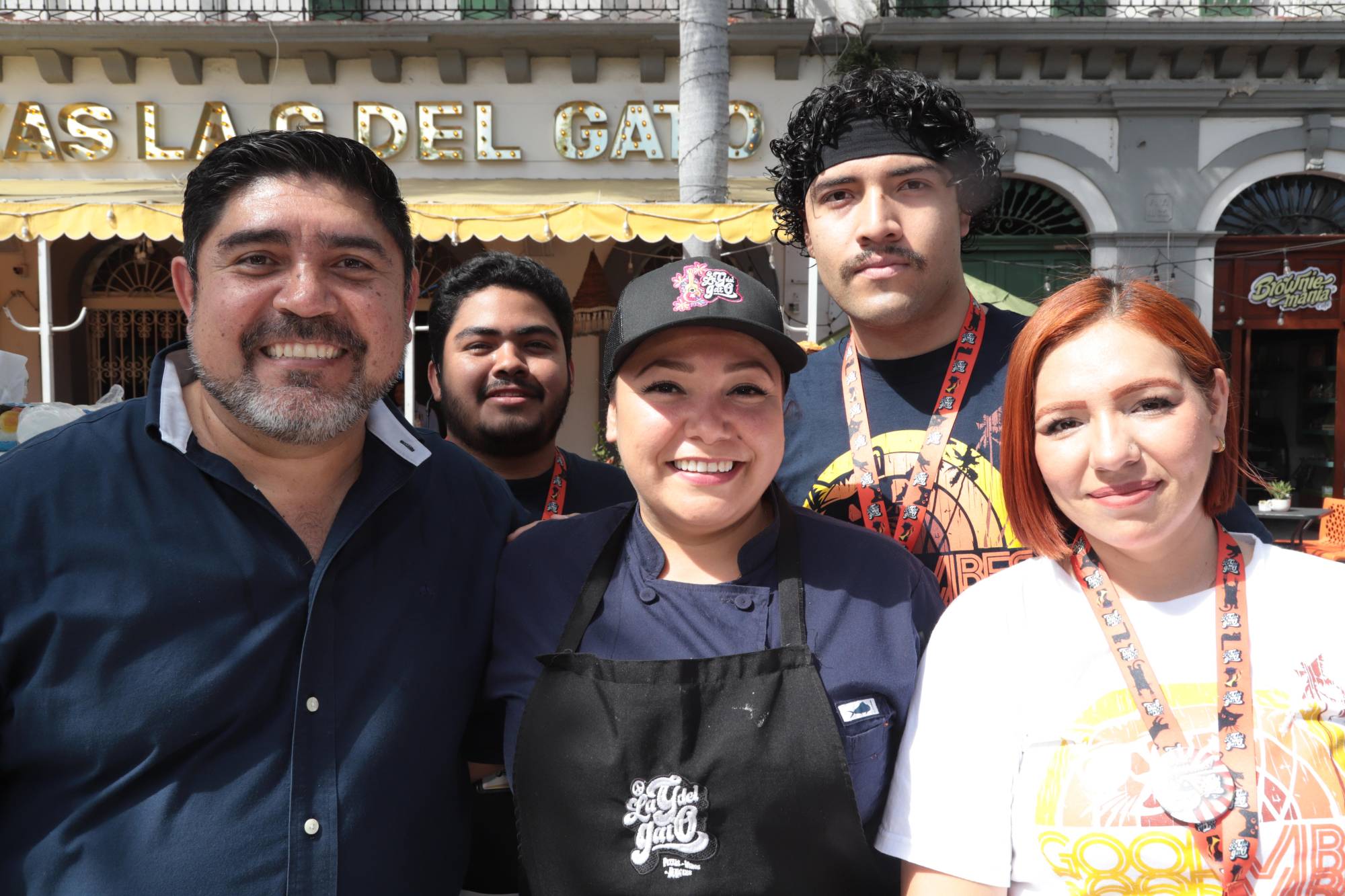 $!Raymundo Páez, Mario Burgueño, Nayali Osuna, Jebsem Jonas y Fernanda Ramírez.