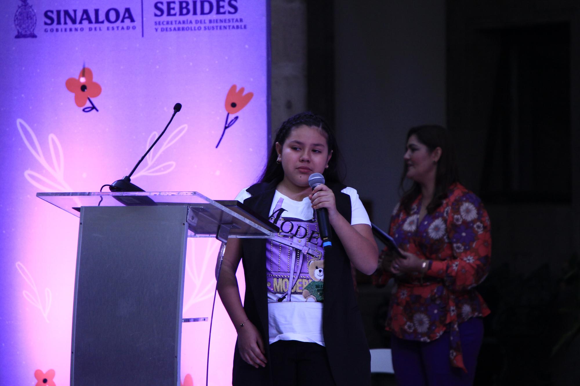 $!También Marleny Giménez, de 10 años, impulsora del reciclaje y las causas sociales.