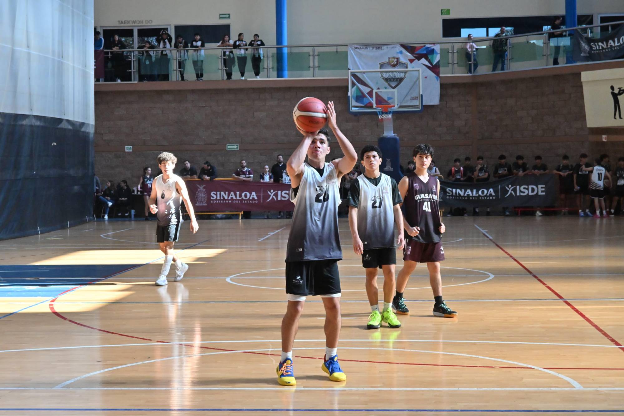 $!Se corona Mazatlán campeón estatal de baloncesto con dos oros