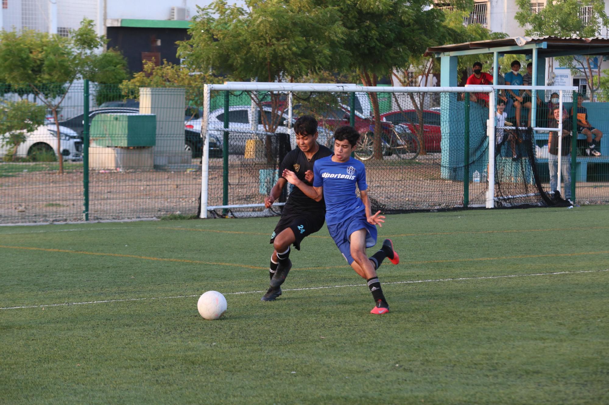 $!futbol entre deportenis y centro de formacion