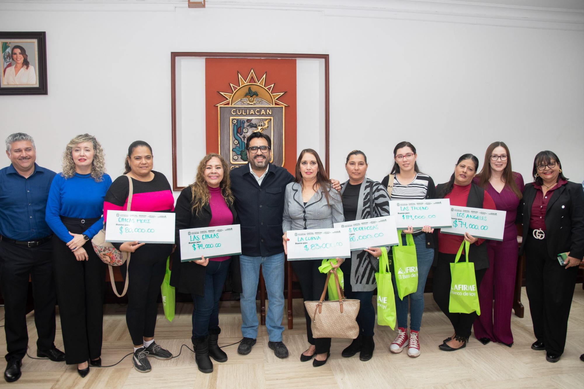 $!Firman segunda adenda del programa de microcrédito para mujeres emprendedoras de Culiacán