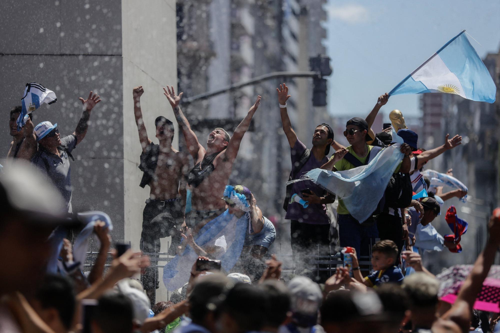 $!Millones de argentinos lloran, gritan y desbordan alegría por triunfo en el Mundial