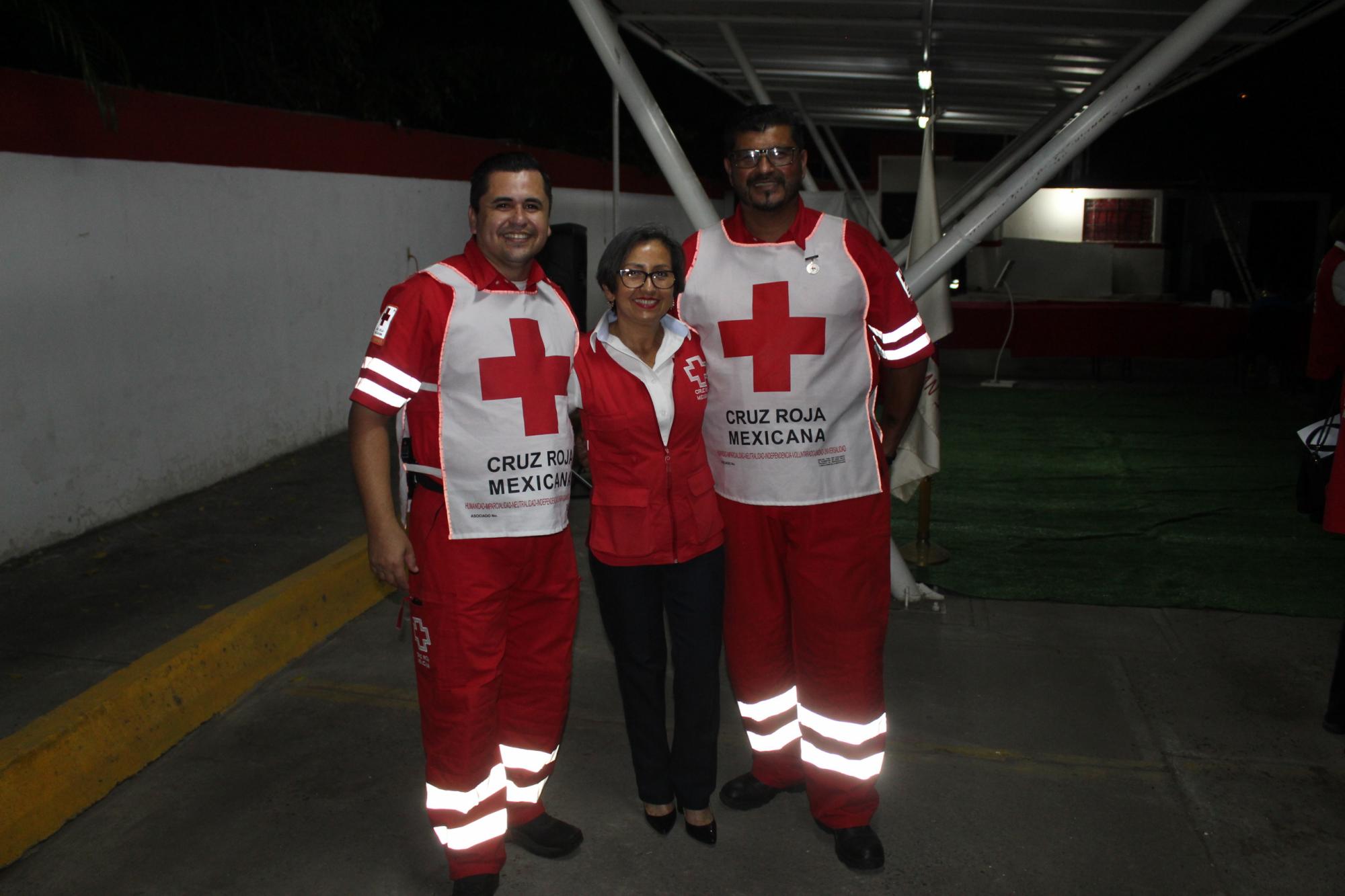 $!Cruz Roja Mazatlán entrega reconocimientos a voluntarios