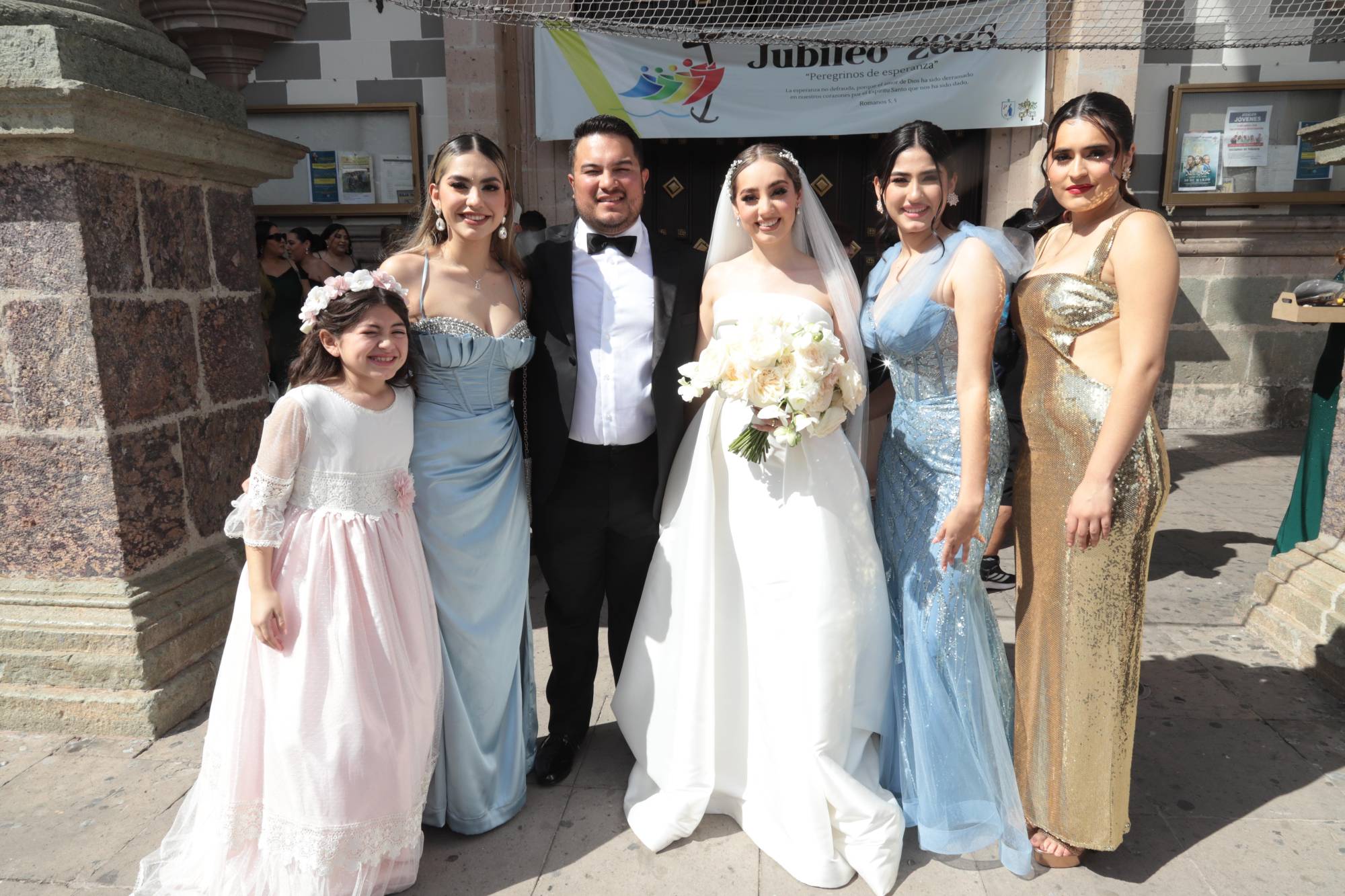 $!Ainhoa Zamudio, Katy Sarabia, Johan Alberto García, Ashly Rubí Sarabia, Antonella Zamudio y Crisel García.