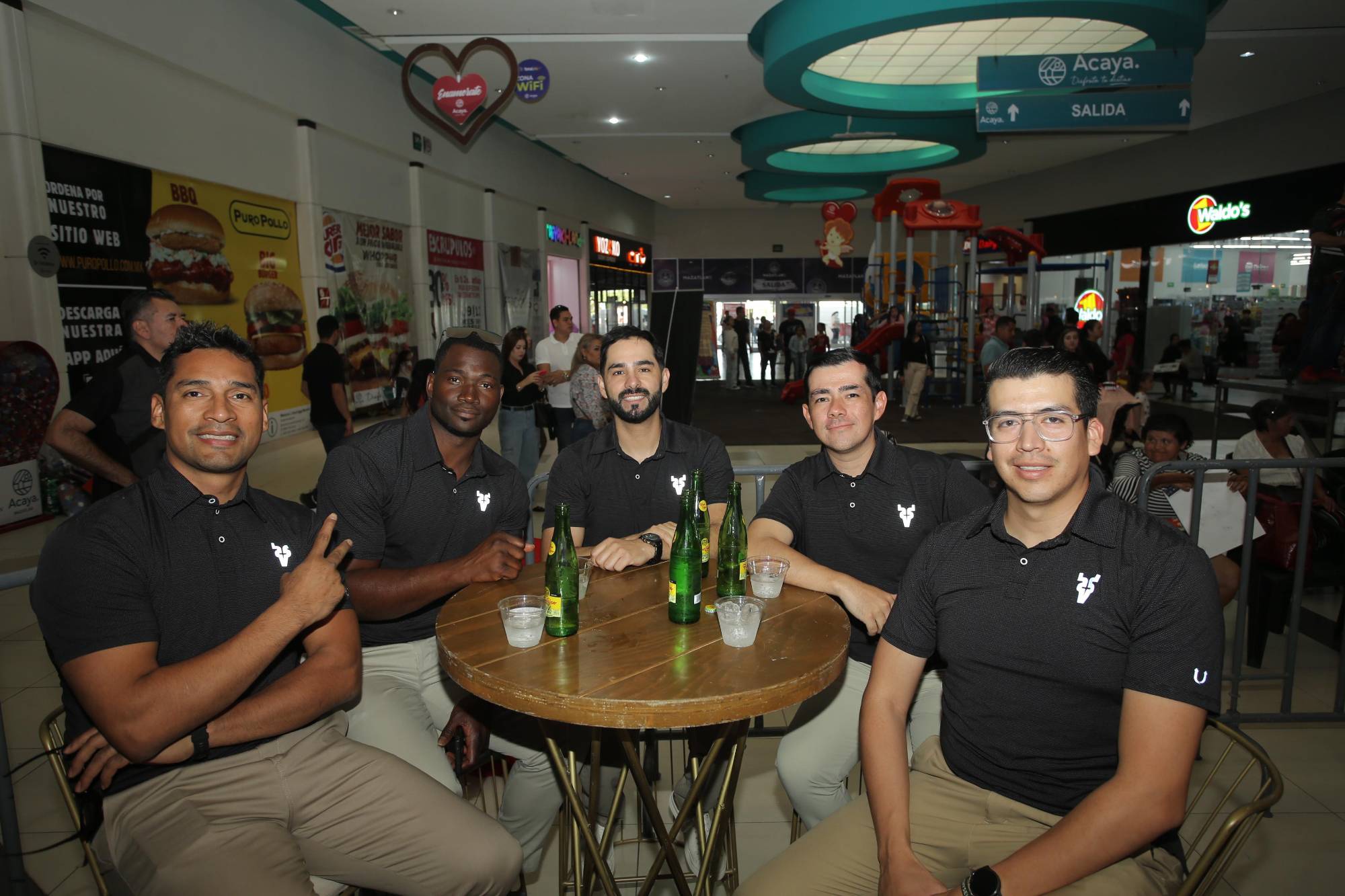 $!Juan Manuel Esteban, Gaston Essengain, Erick Wesley, Jovanni Lara y Enrique Estrella.