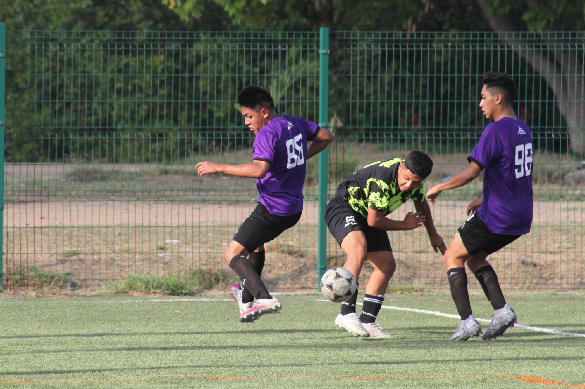 $!Se reparten puntos Mazatlán FC CDMX y Atlético Sorensic en la Copa Mazatlán de Futbol 11
