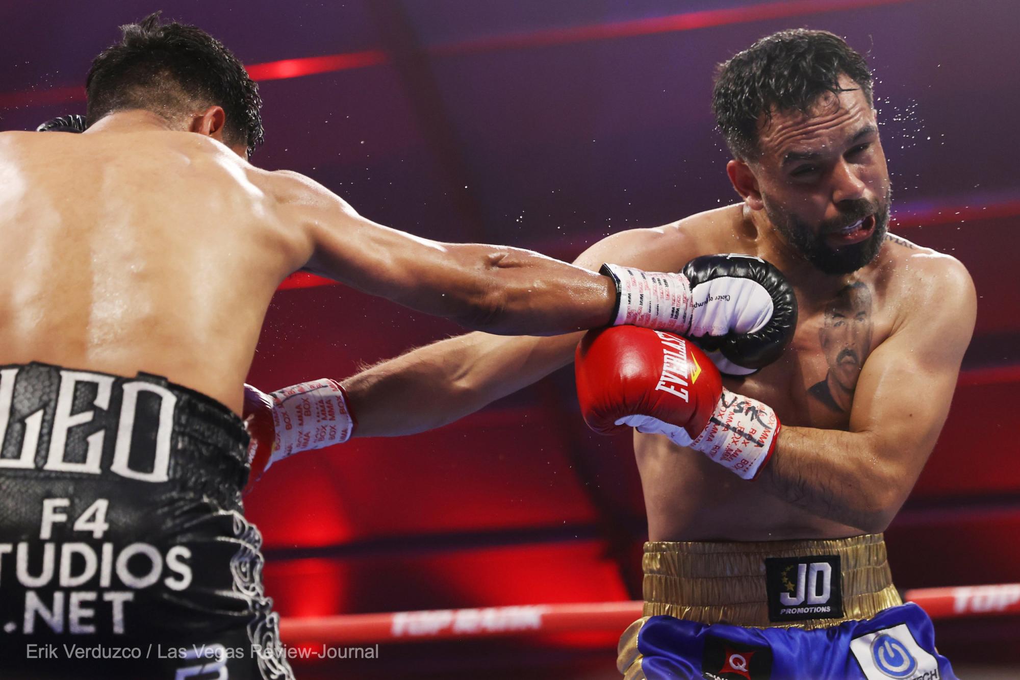 $!Cae el boxeador culichi Edy Valencia en Las Vegas