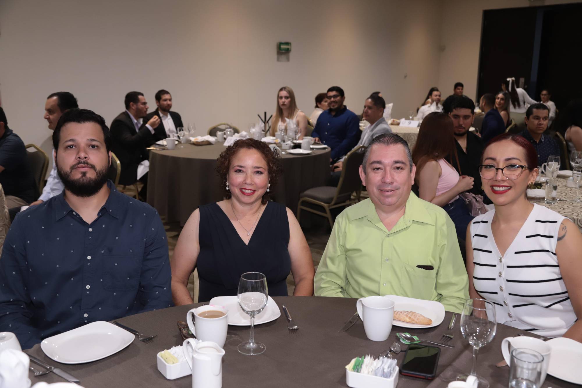 $!Pedro Somoza, María Isabel Valdez, Alejandro López y Pamela Moreno.