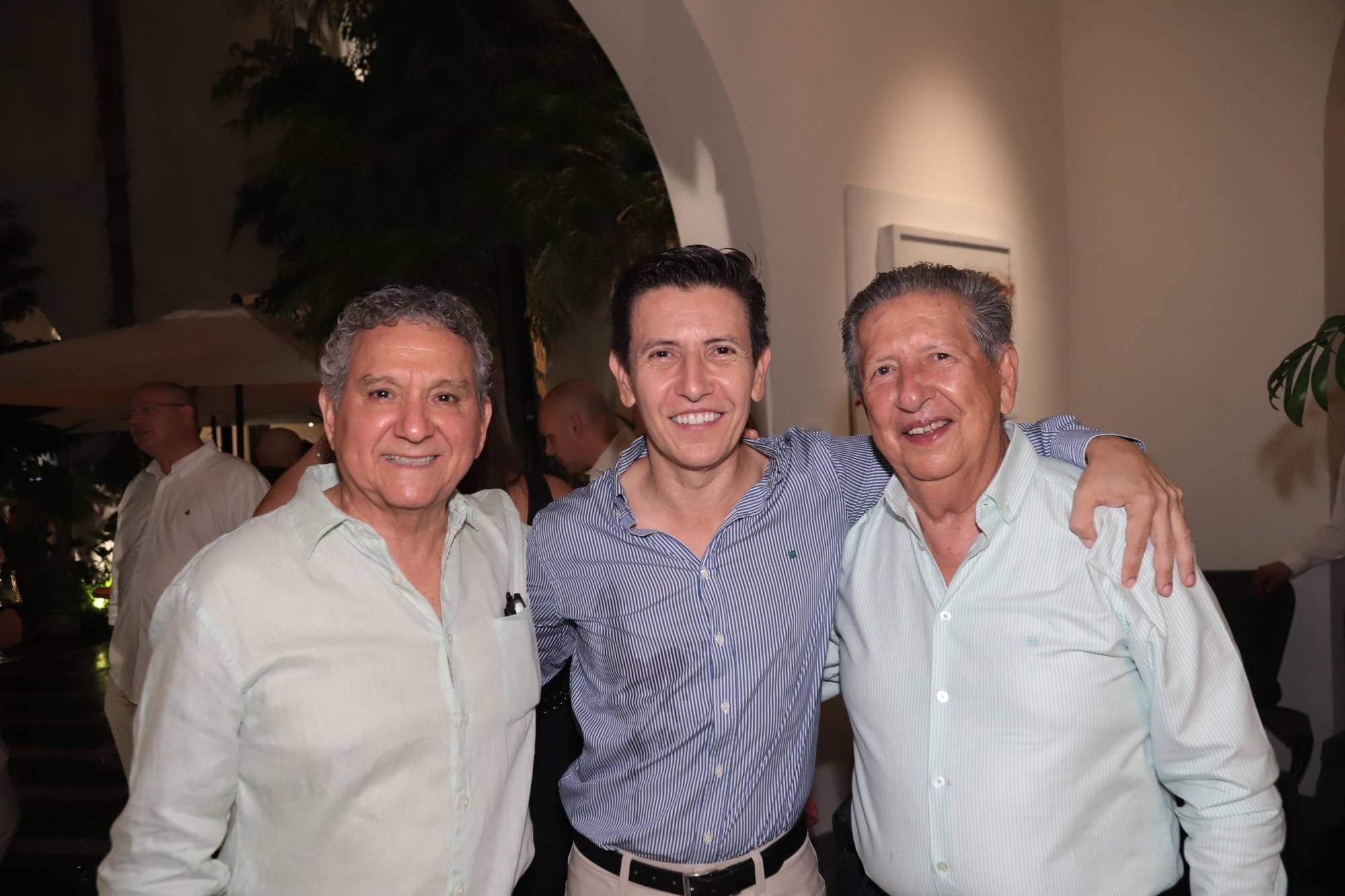 $!Fausto Angulo, Saúl y Melesio Gaxiola.