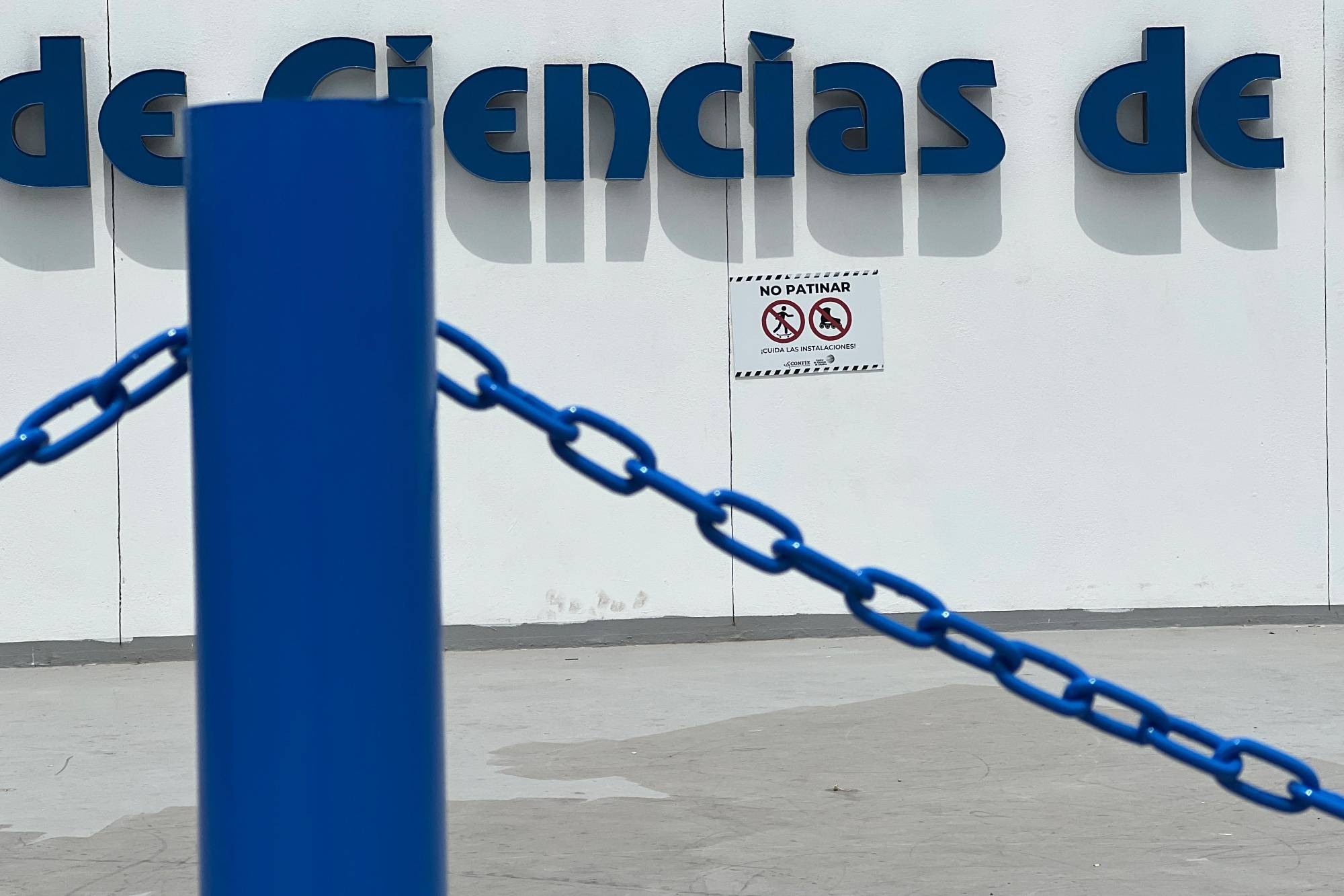 $!Restricción a patinaje, por deterioro de infraestructura, dice Centro de Ciencias de Sinaloa