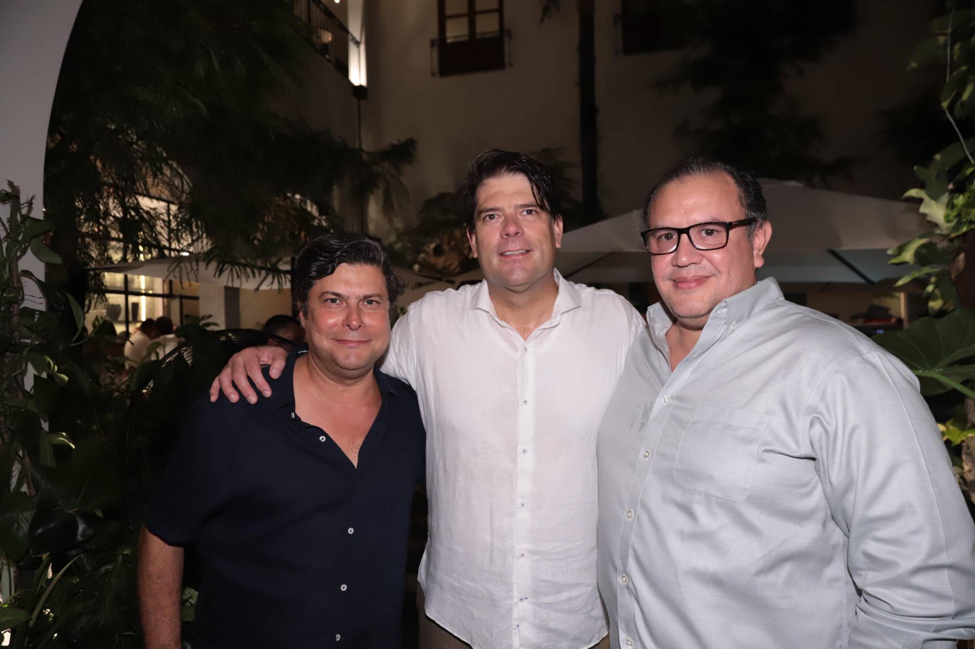 $!Ignacio Ruiz, José Luis Mogollón y Jorge López.