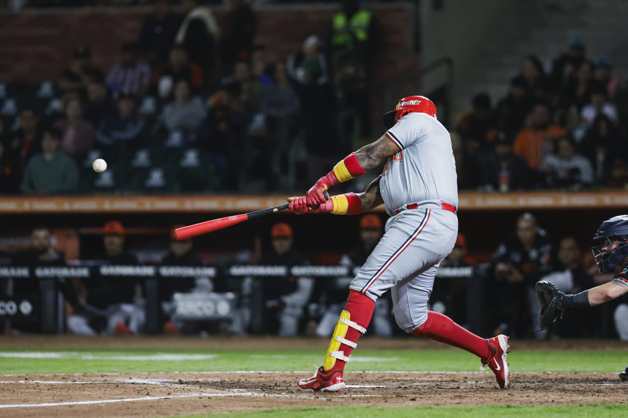 $!A base de poder Naranjeros asegura la serie ante Águilas