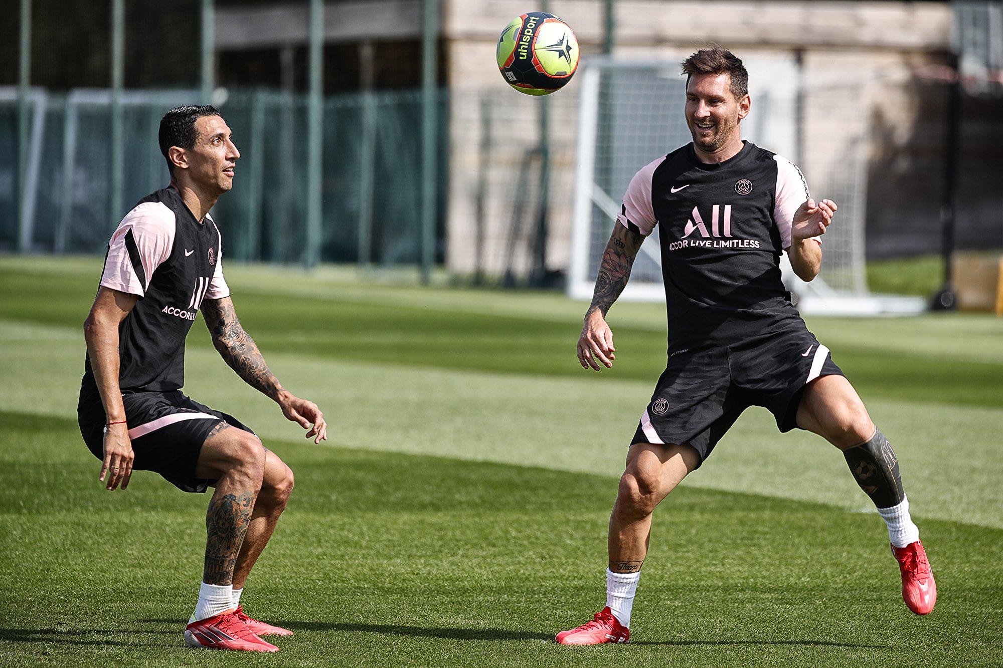 $!Lionel Messi se entrena por primera vez, y a puerta cerrada, con el París Saint-Germain