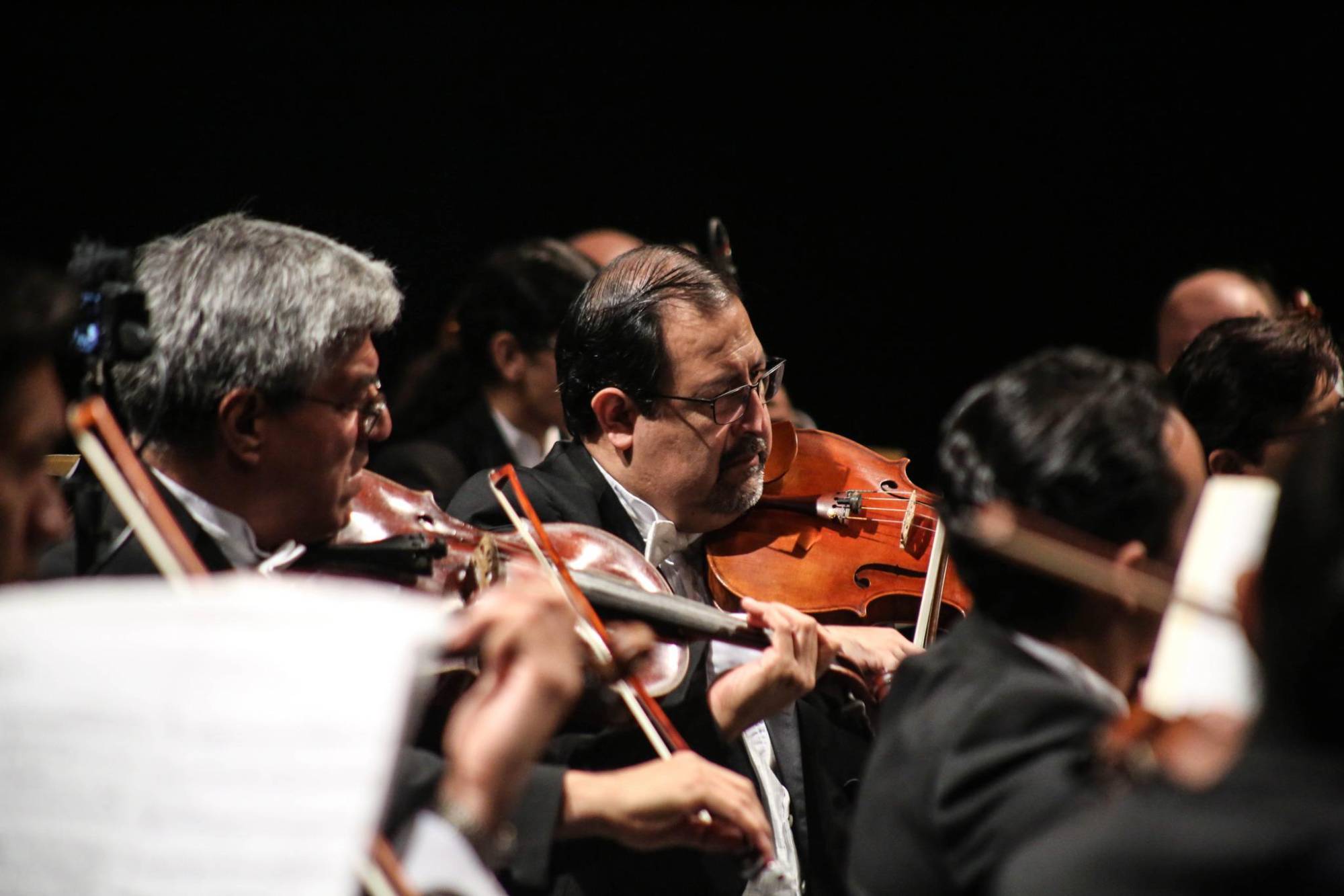 $!Los músicos de la OSSLA en el homenaje a Tchaikovsky.