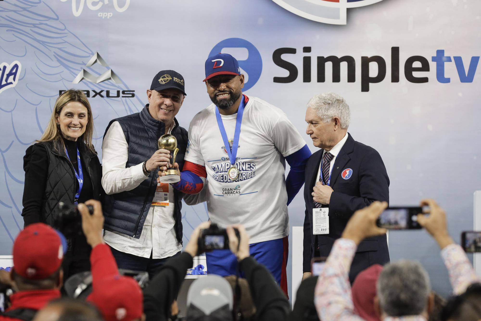$!César Valdez fue el JMV de la Serie del Caribe 2023
