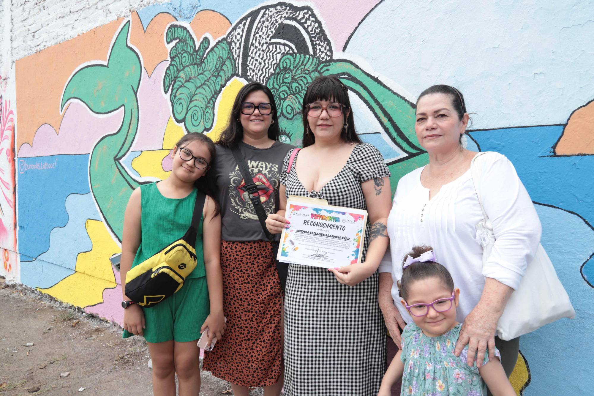$!Valentina Acosta, Andrea y Brenda Sarabia, Éricka Díaz y Renata Acosta.