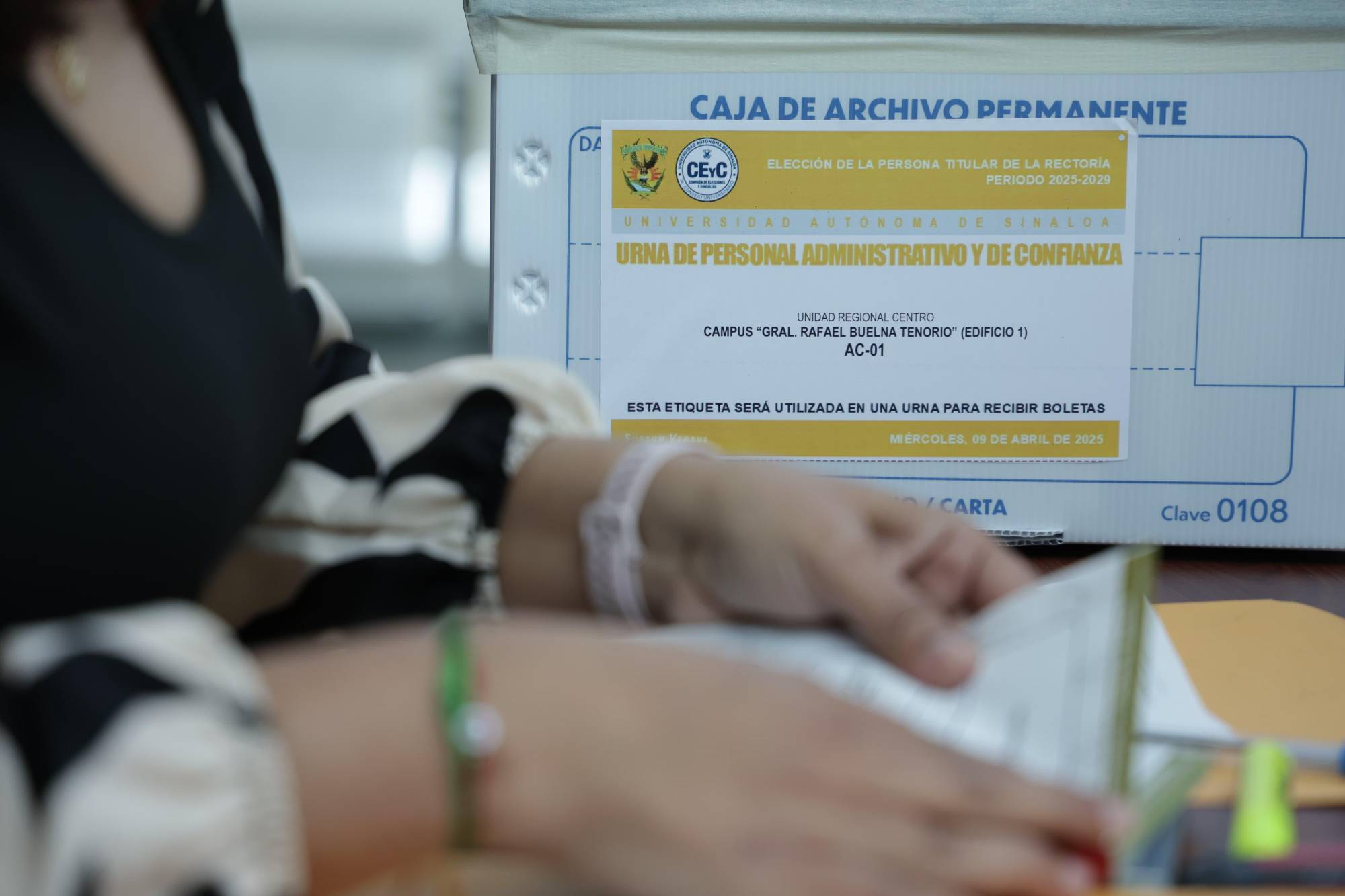 $!Comienza jornada de elección para titular de la Rectoría en la UAS