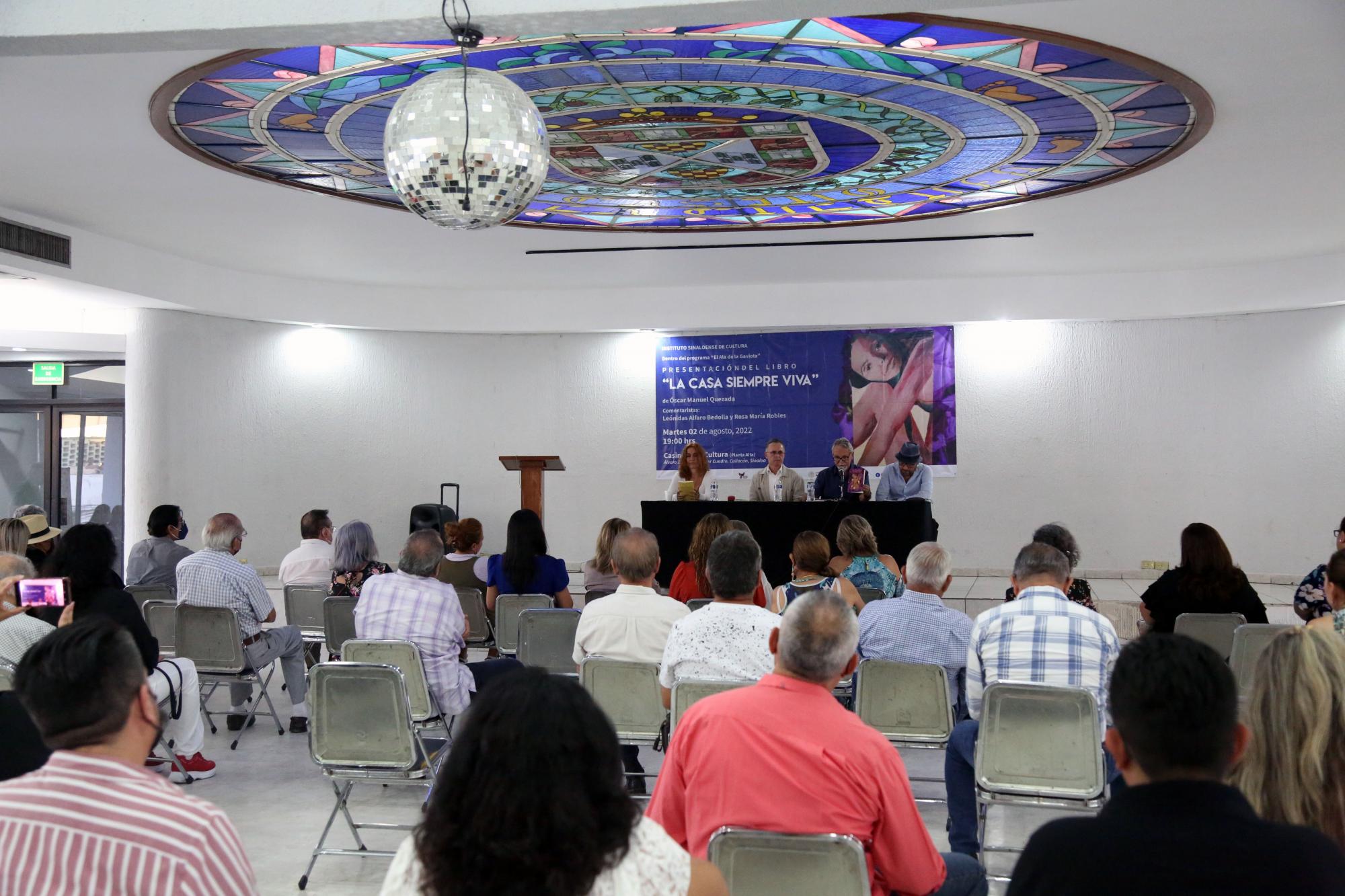 $!La presentación se llevó a cabo en el Casino de la Cultura.