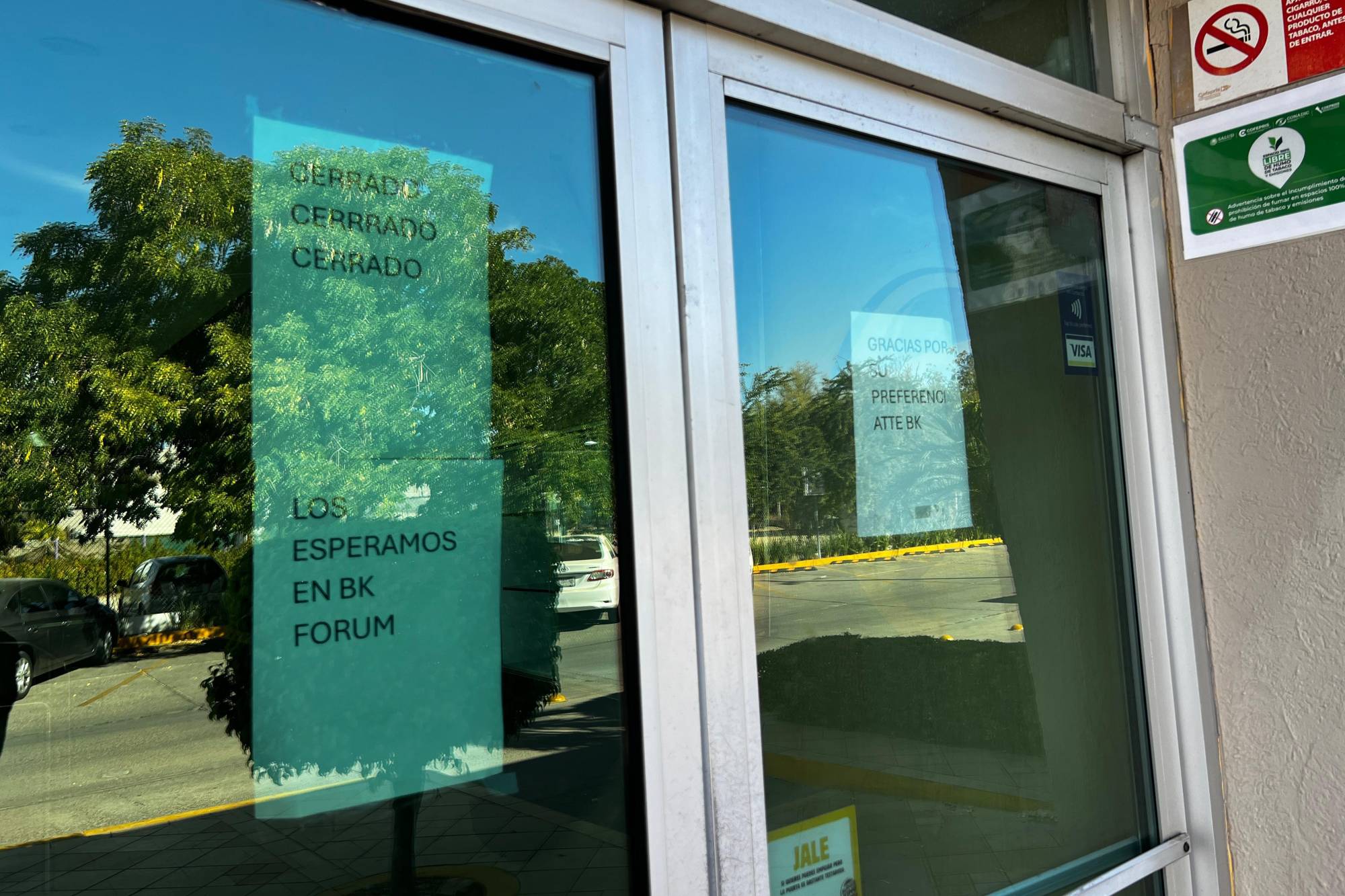 $!Uno más, sucursal de Burger King en Culiacán cierra por la inseguridad