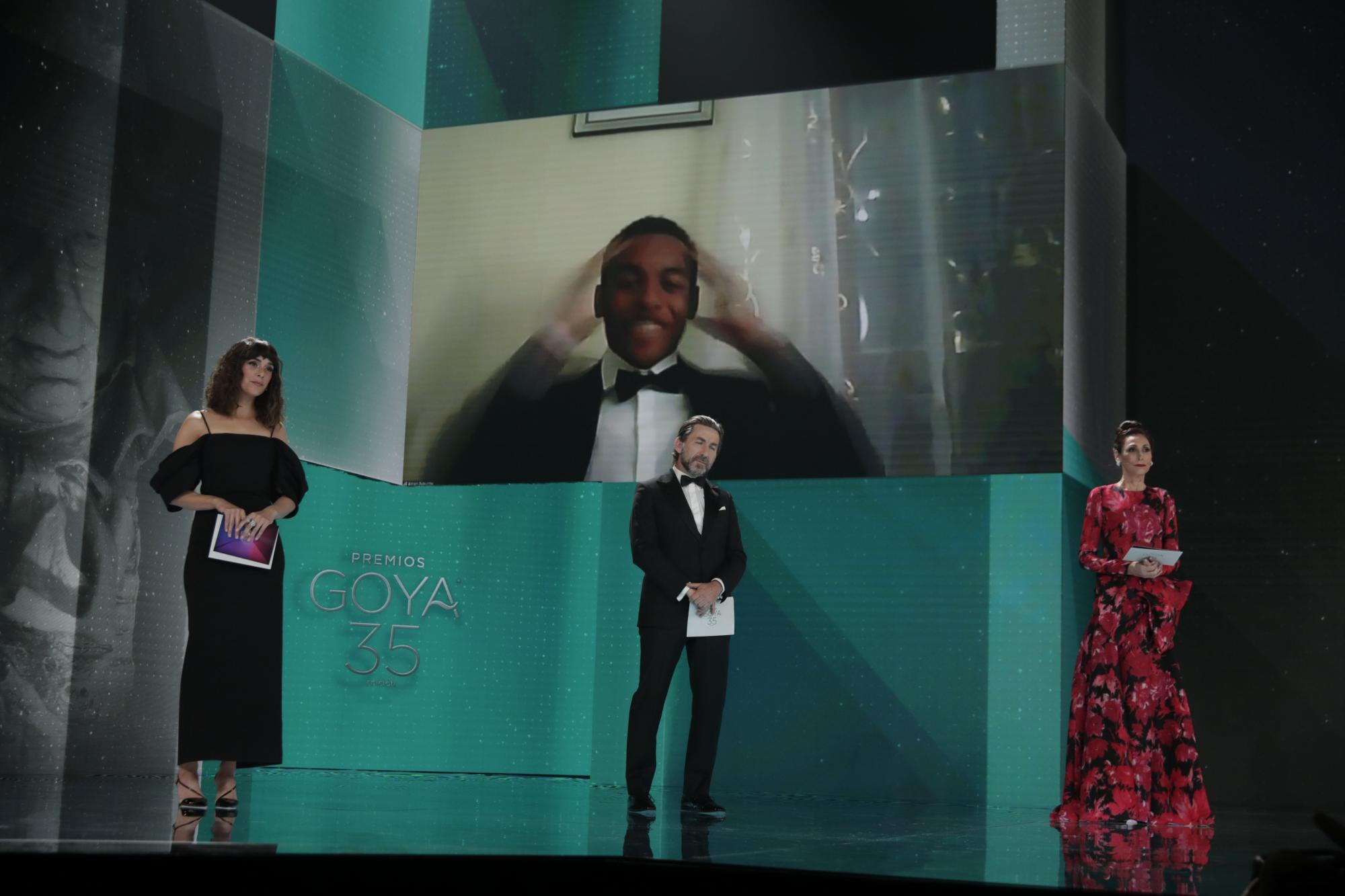 $!Adam Nourou, Goya a Mejor Actor Revelación.