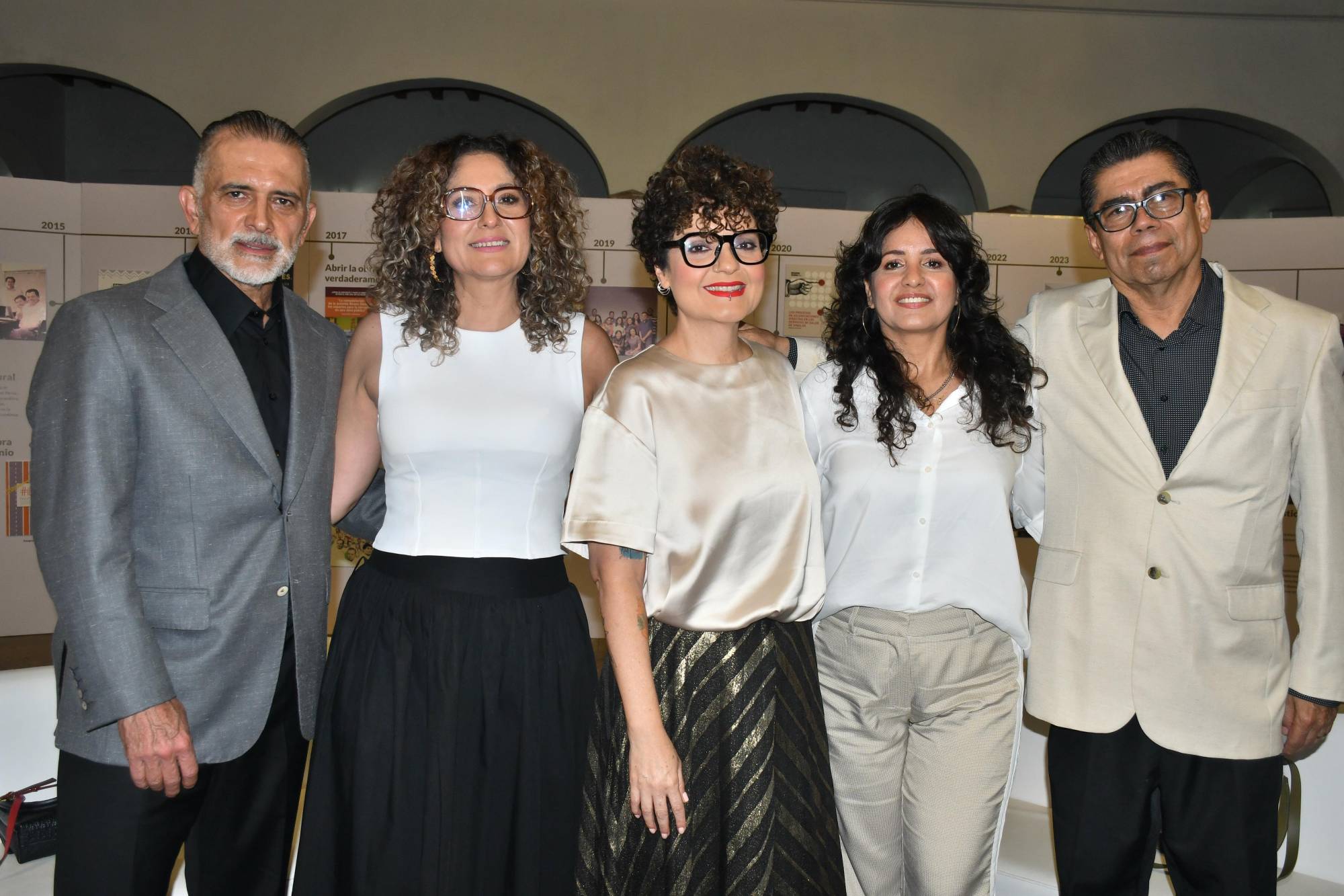 $!Luis Pérez de Acha, Karla de la Herrán, Jaqueline de la Herrán, Xisela Martínez y Samuel Campos Velarde.
