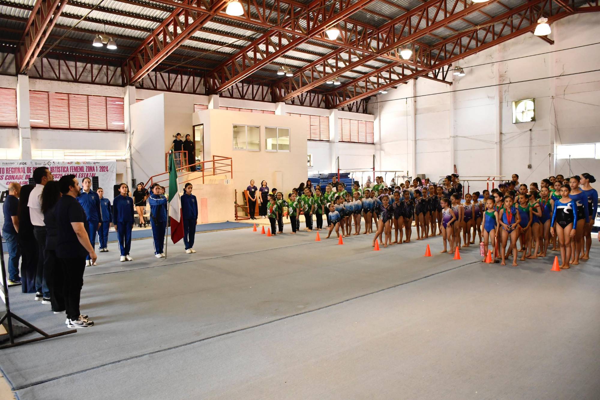 $!Se inaugura en Culiacán el Campeonato Estatal de Gimnasia Artística
