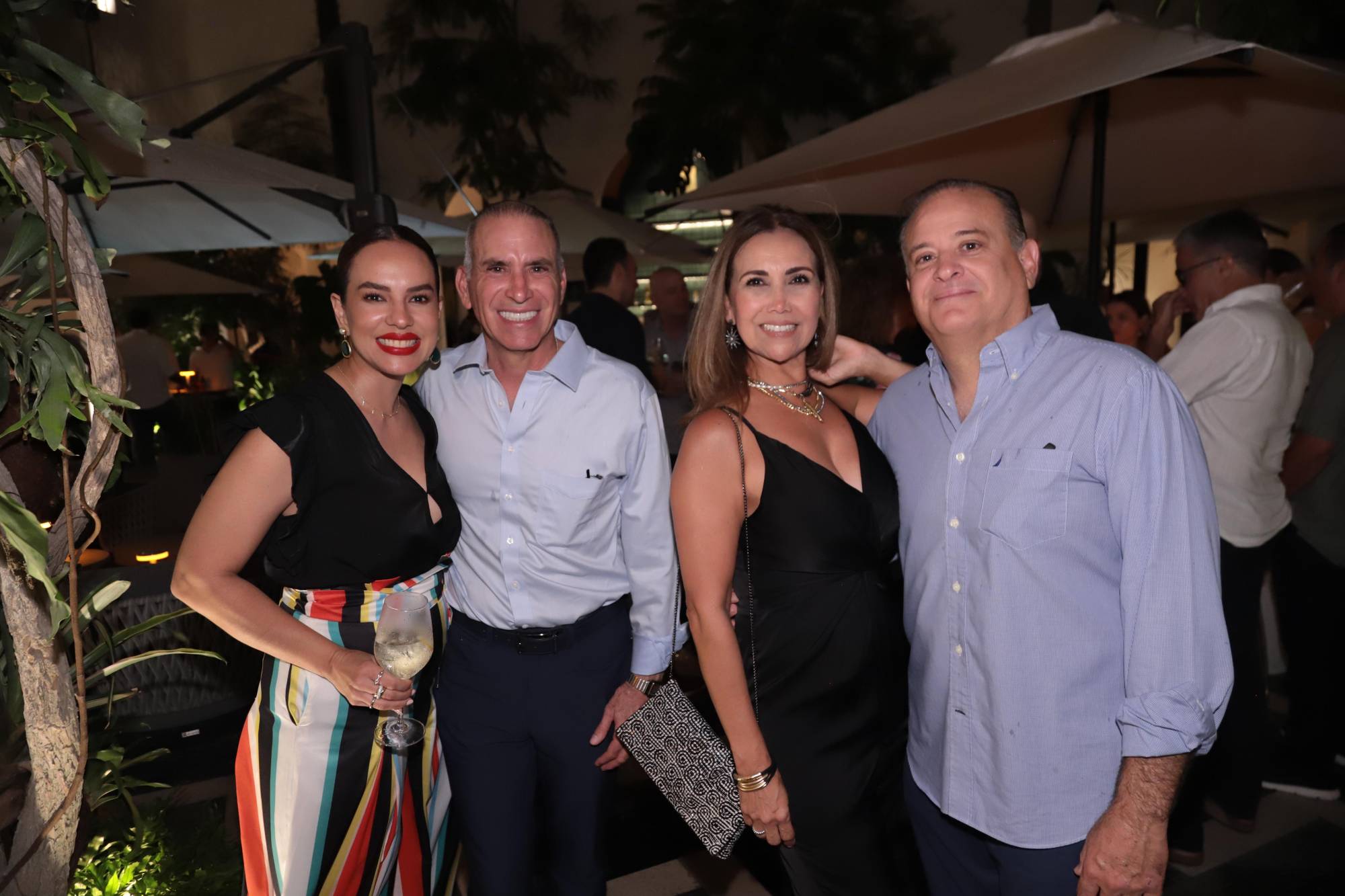 $!Paulina Sandoval de Díaz, Ismael Díaz, Grimy Velarde de Díaz y Luis Arturo Díaz.