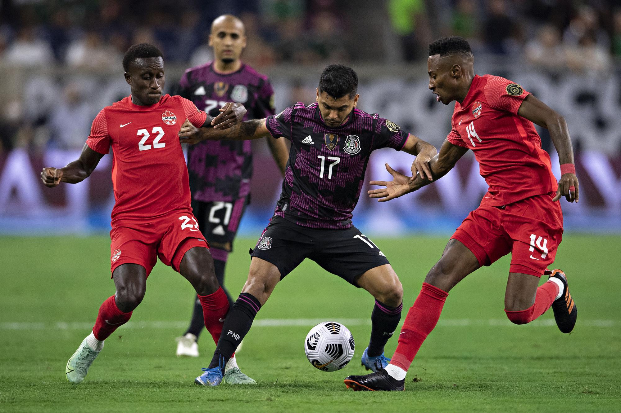 $!México avanza agónicamente a la final de la Copa Oro tras vencer 2-1 a Canadá