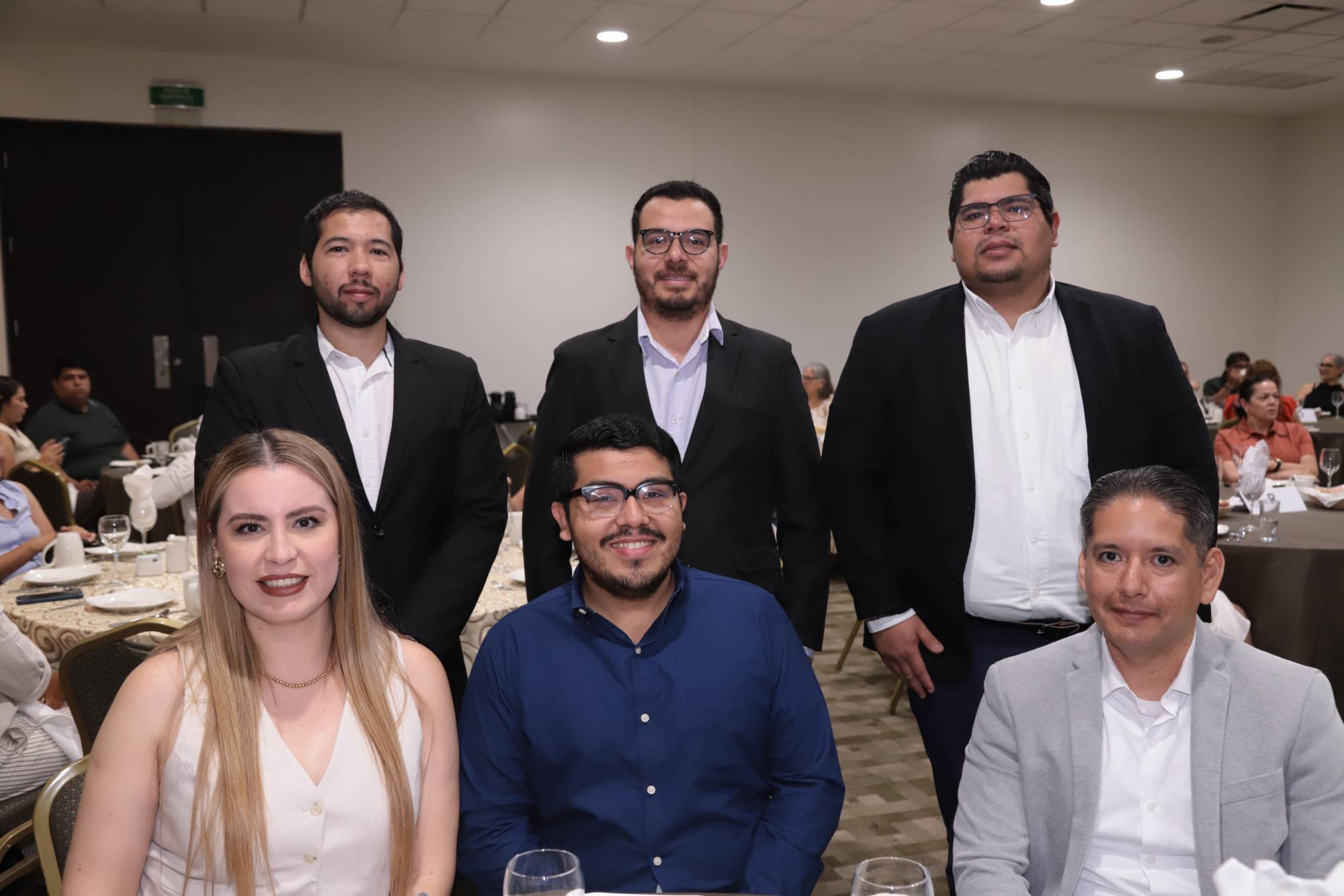 $!Jonathan Zamudio, José Ángel Velázquez, Sergio Arámburo, Blanca Arthur, Kevin Hernández y Martín Estrada.