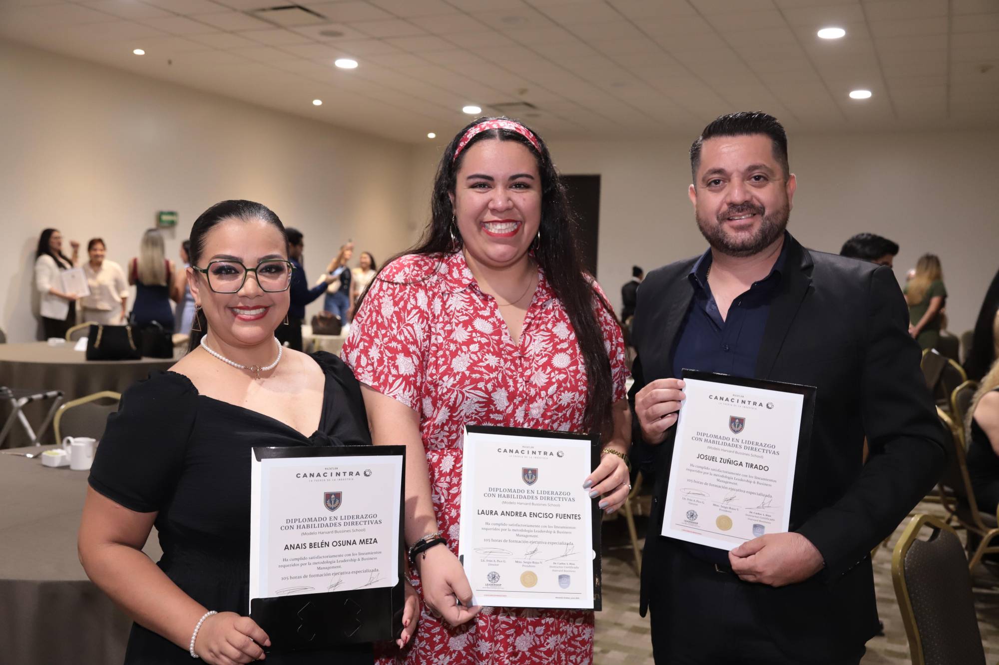 $!Anaís Osuna, Laura Enciso y Josuel Zúñiga.