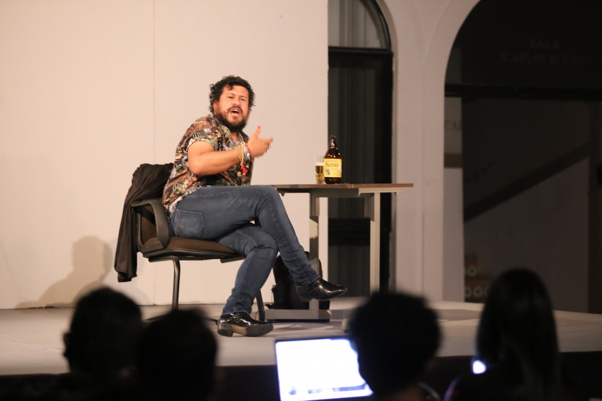 $!El protagonista de la obra fue Alfredo Vergara.